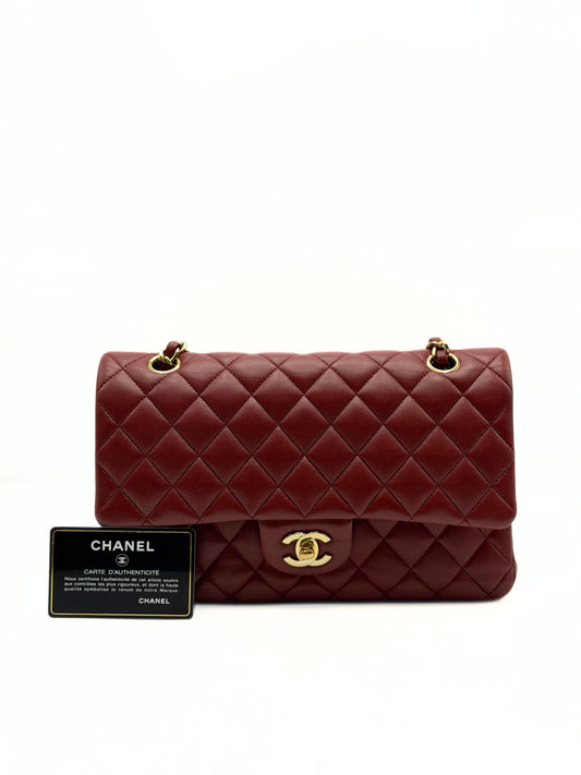 CHANEL | Classic Medium Double Flap Burgundy