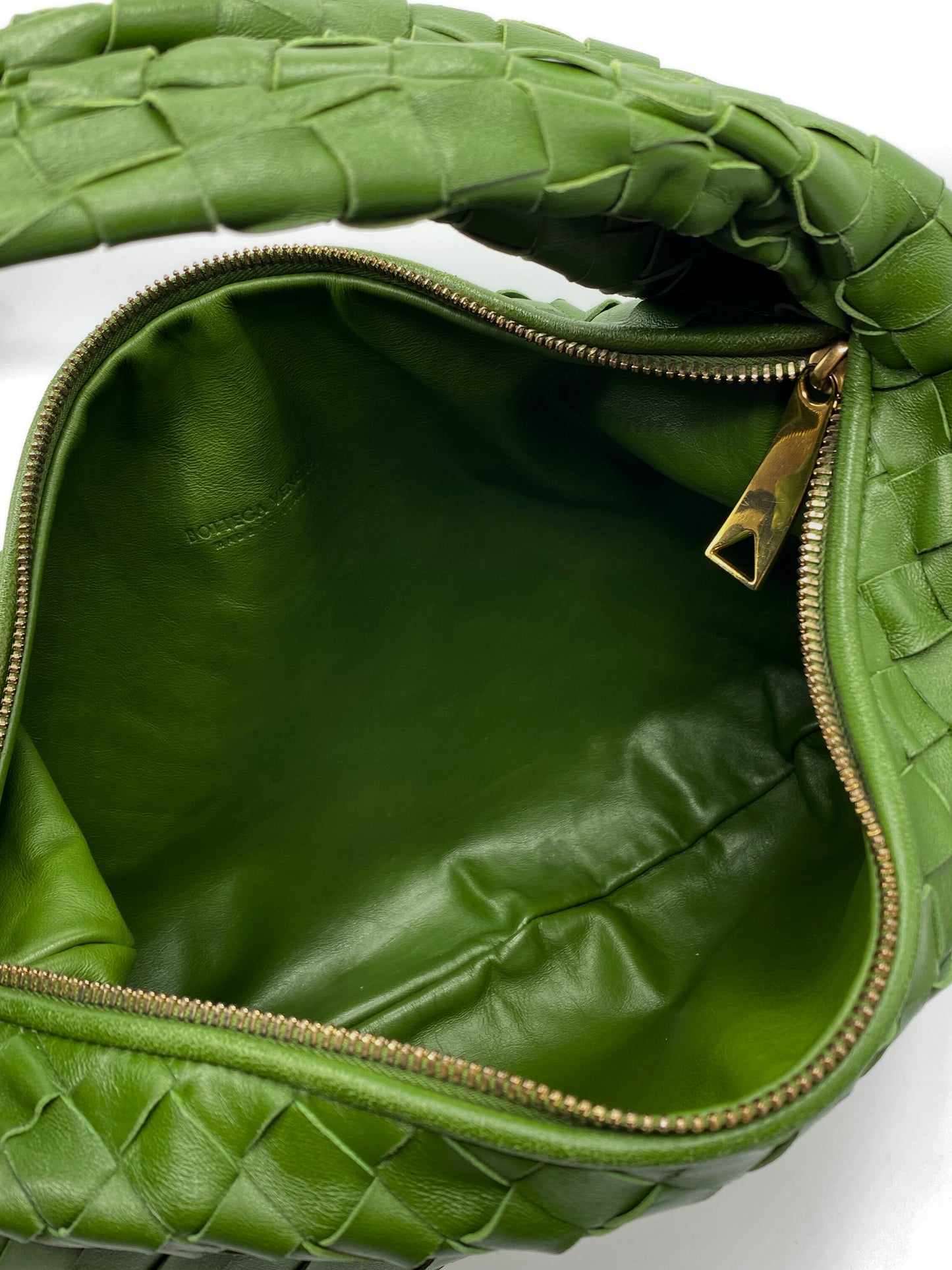 BOTTEGA VENETA | Green Jodie Shoulder Bag