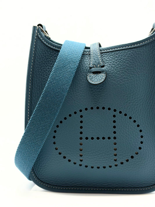 HERMES | Evelyne PM Blue Jean