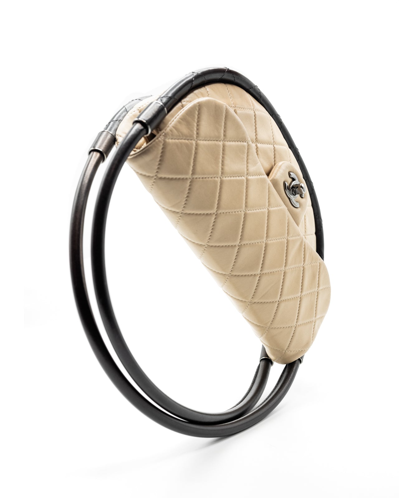 CHANEL | Quilted Leather Hula Hoop Bag 2013 Collectors Edition