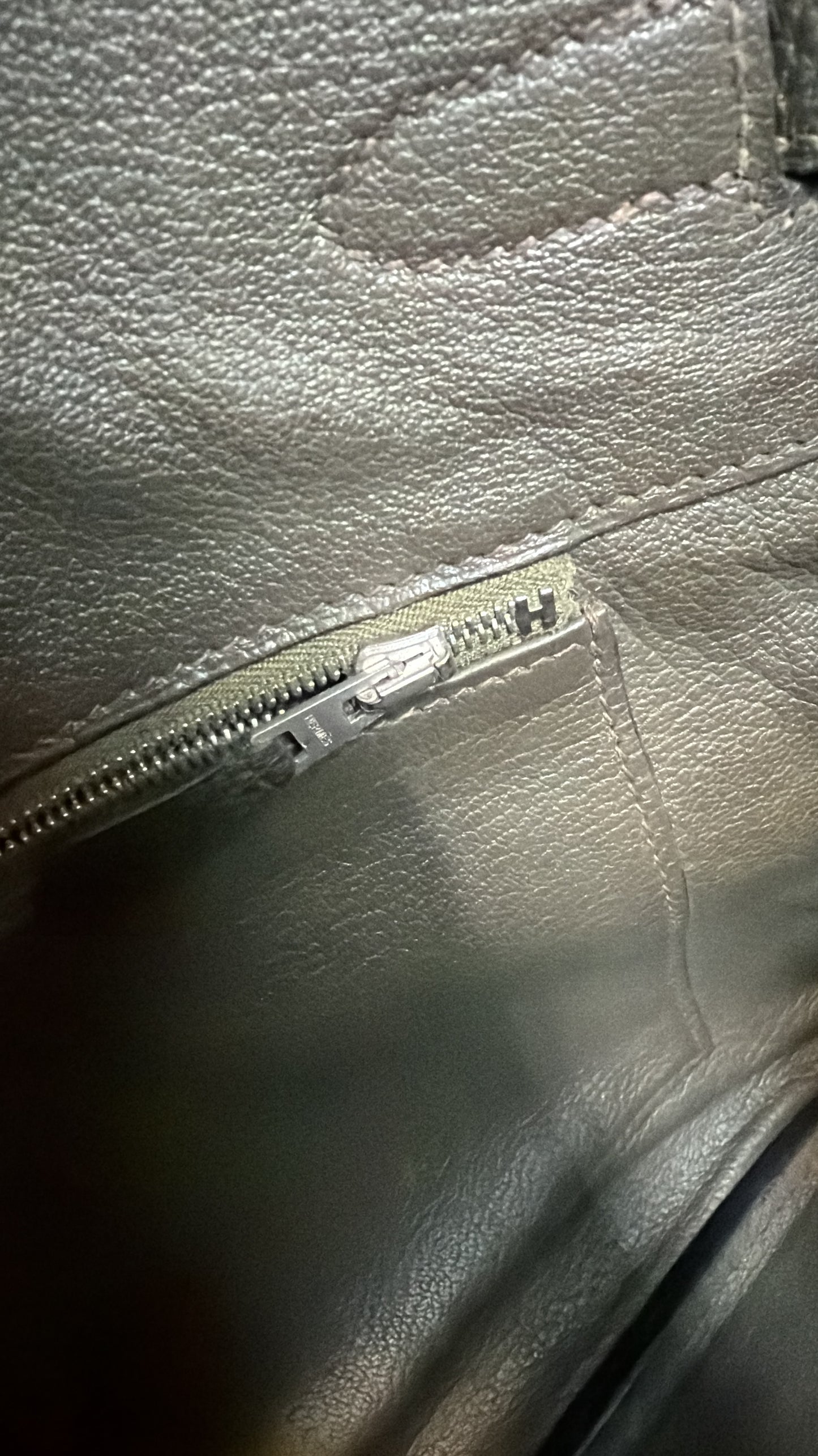 Hermès| Birkin 35 Graphite Clémence Palladium Hardware
