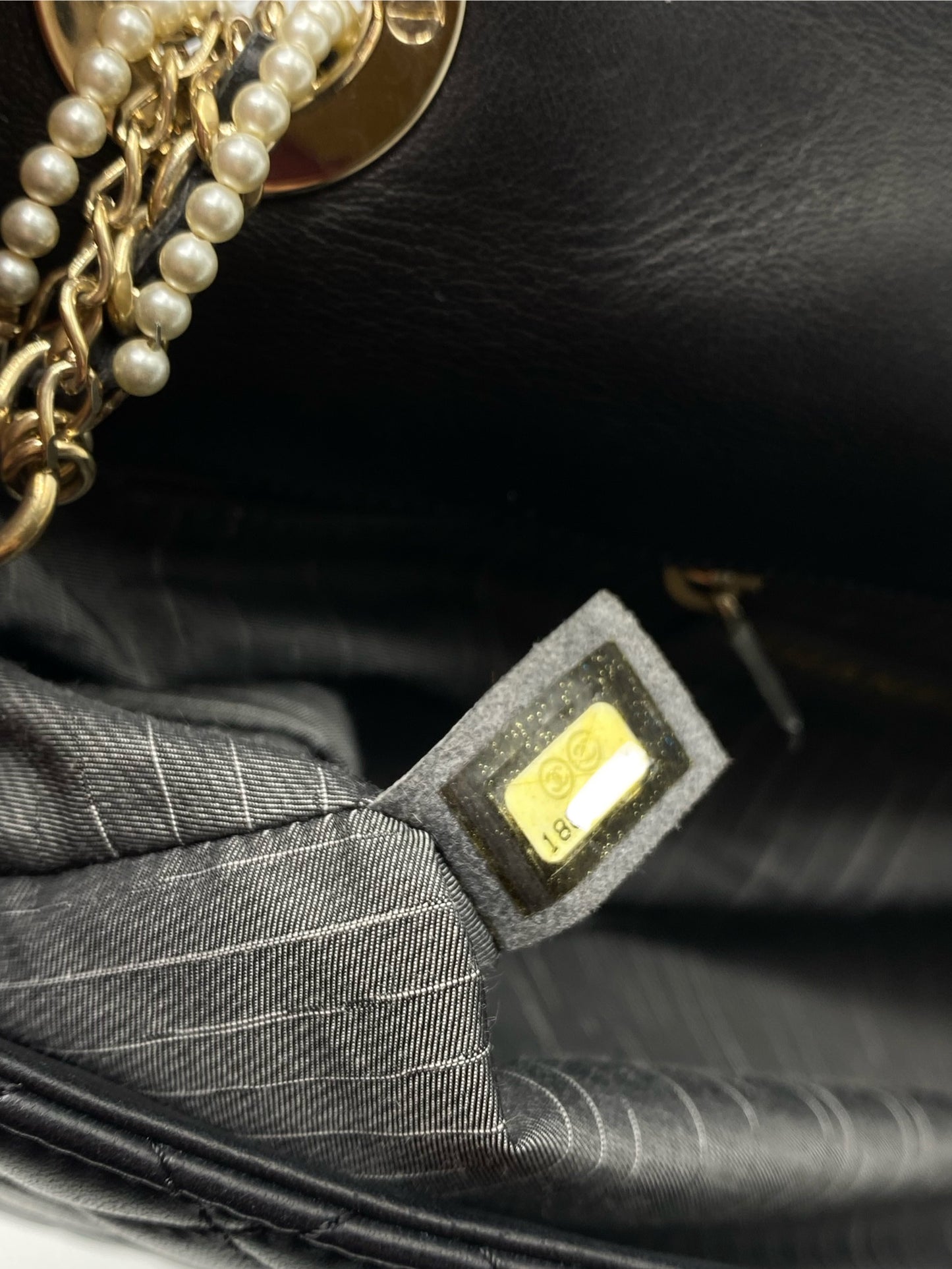 CHANEL | Westminster Pearl Chain Flap