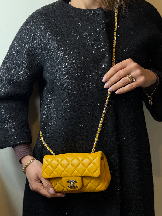 CHANEL | Mini Rectangular Senape