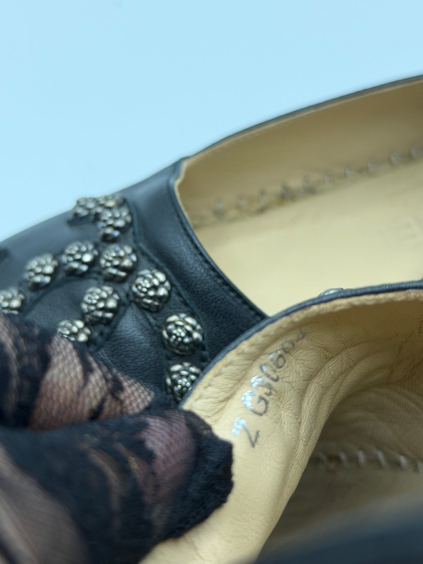 CHANEL | Black Espadrille Beaded CC Logo