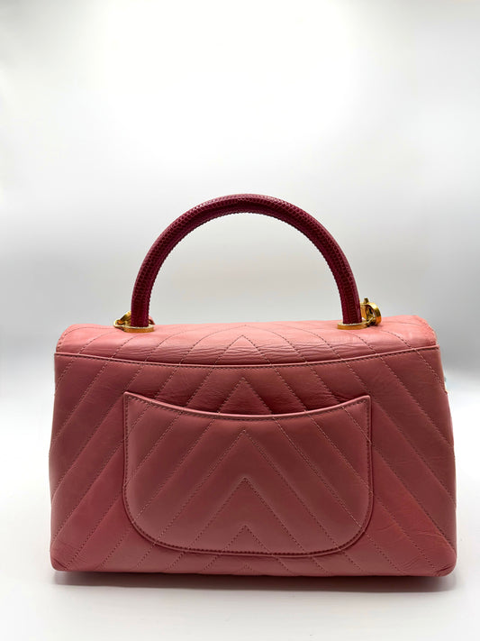CHANEL | Coco Top Handle Medium Bag