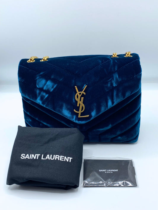 SAINT LAURENT | Lou Lou Velvet Small