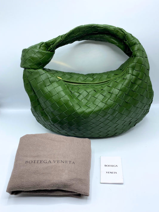 BOTTEGA VENETA | Green Jodie Shoulder Bag
