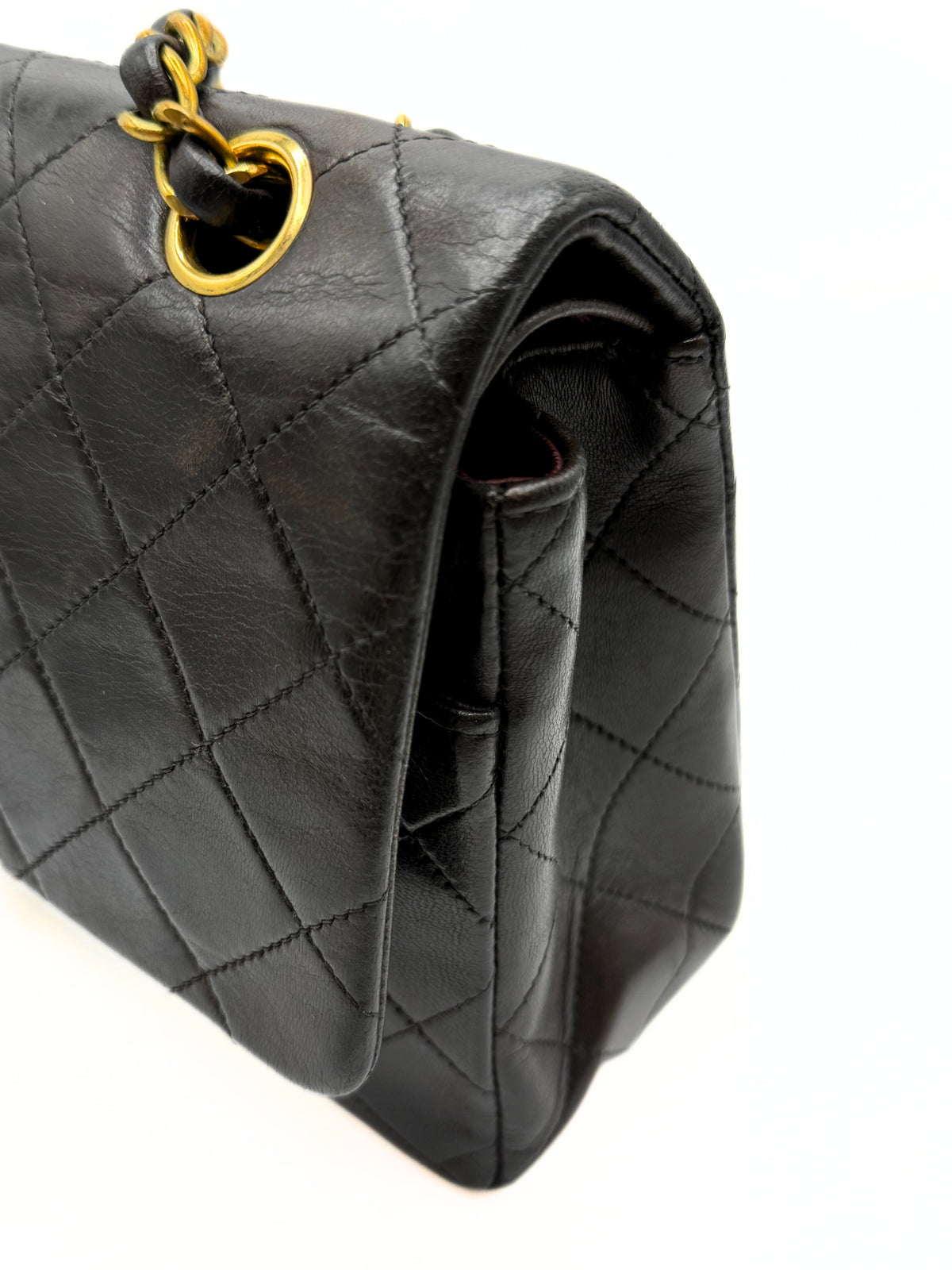 CHANEL | Timeless 2.5 Double Flap Vintage Black