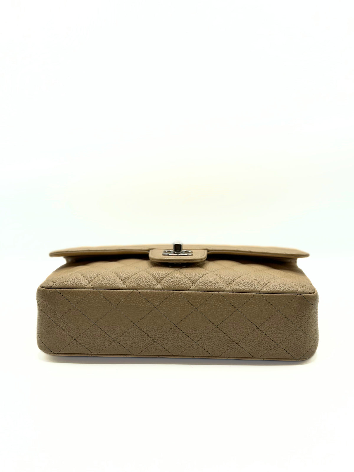 CHANEL | Timeless Double Flap Light Beige Caviar