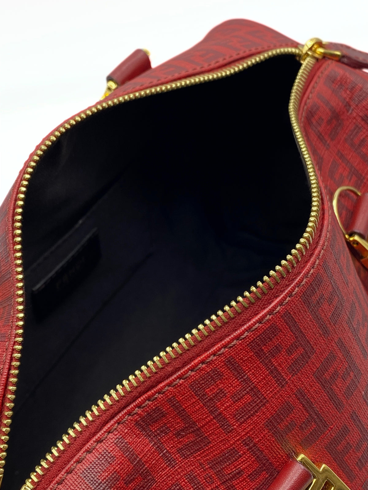 FENDI | Boston Medium in Zucchino Monogram