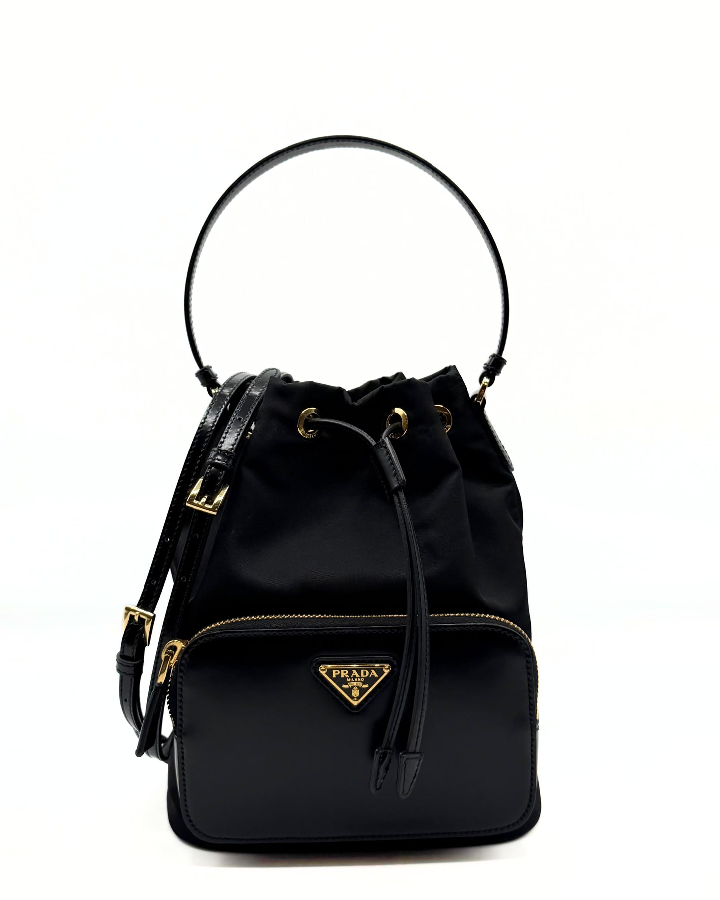 PRADA | Duet Re-Nylon Bucket Bag