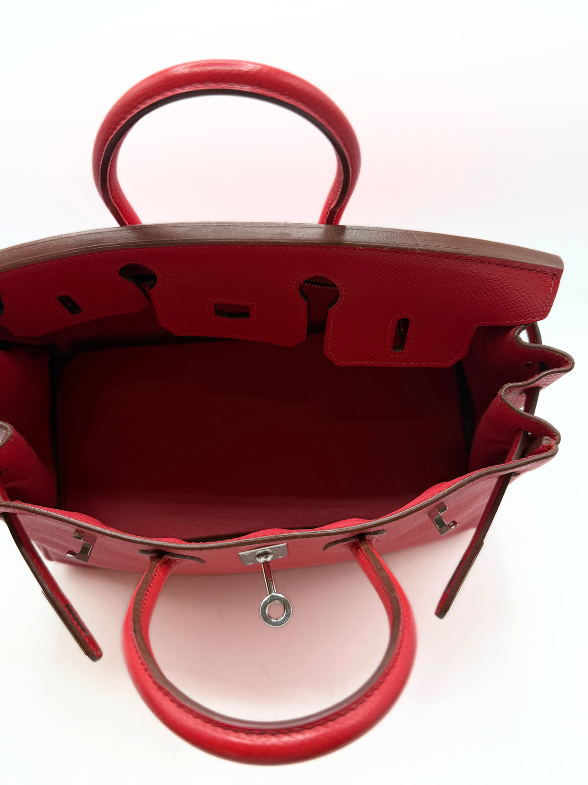 HERMES | Birkin 25 Red Epson Leather