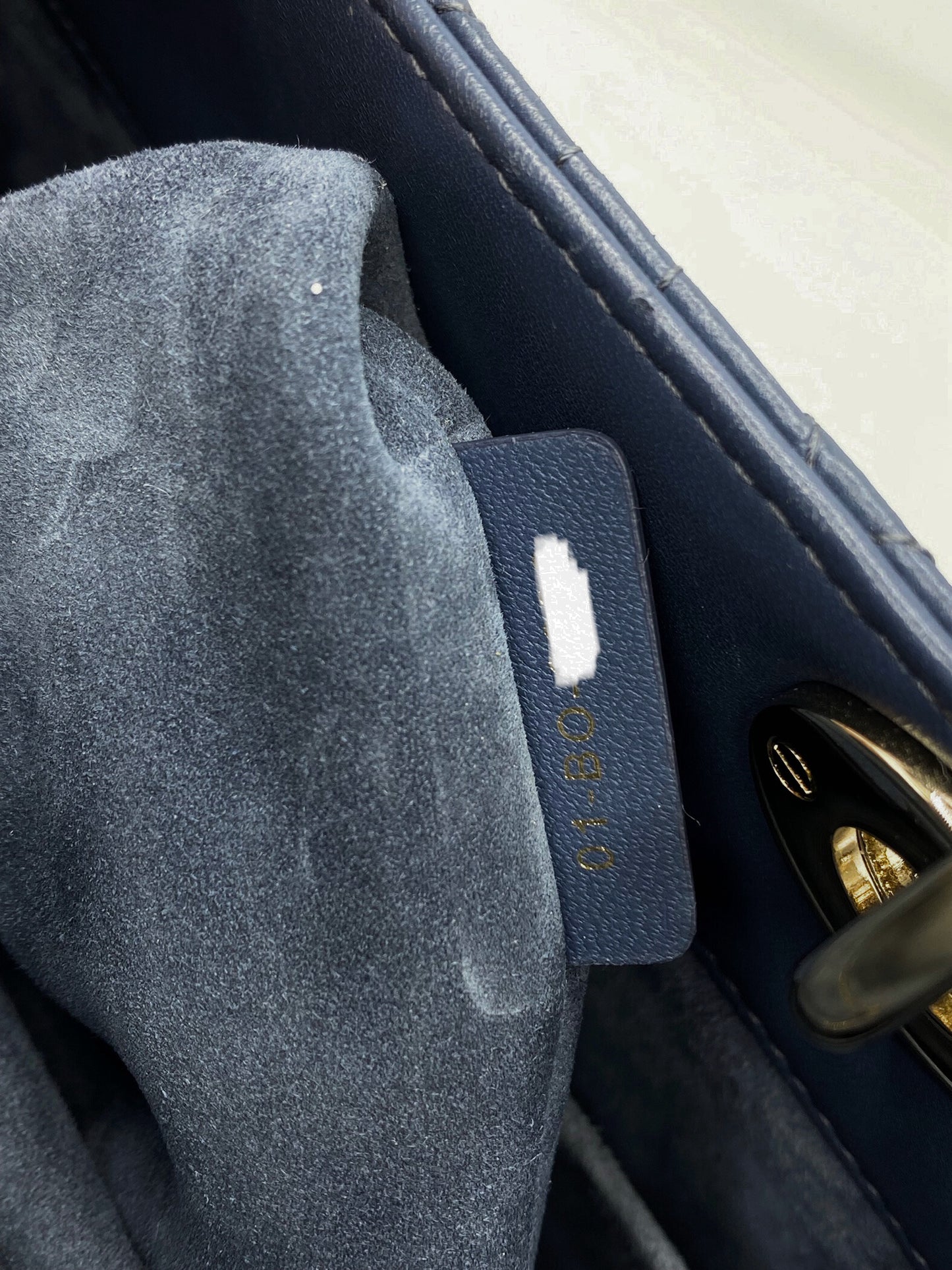 DIOR | Lady Dior Large Blue