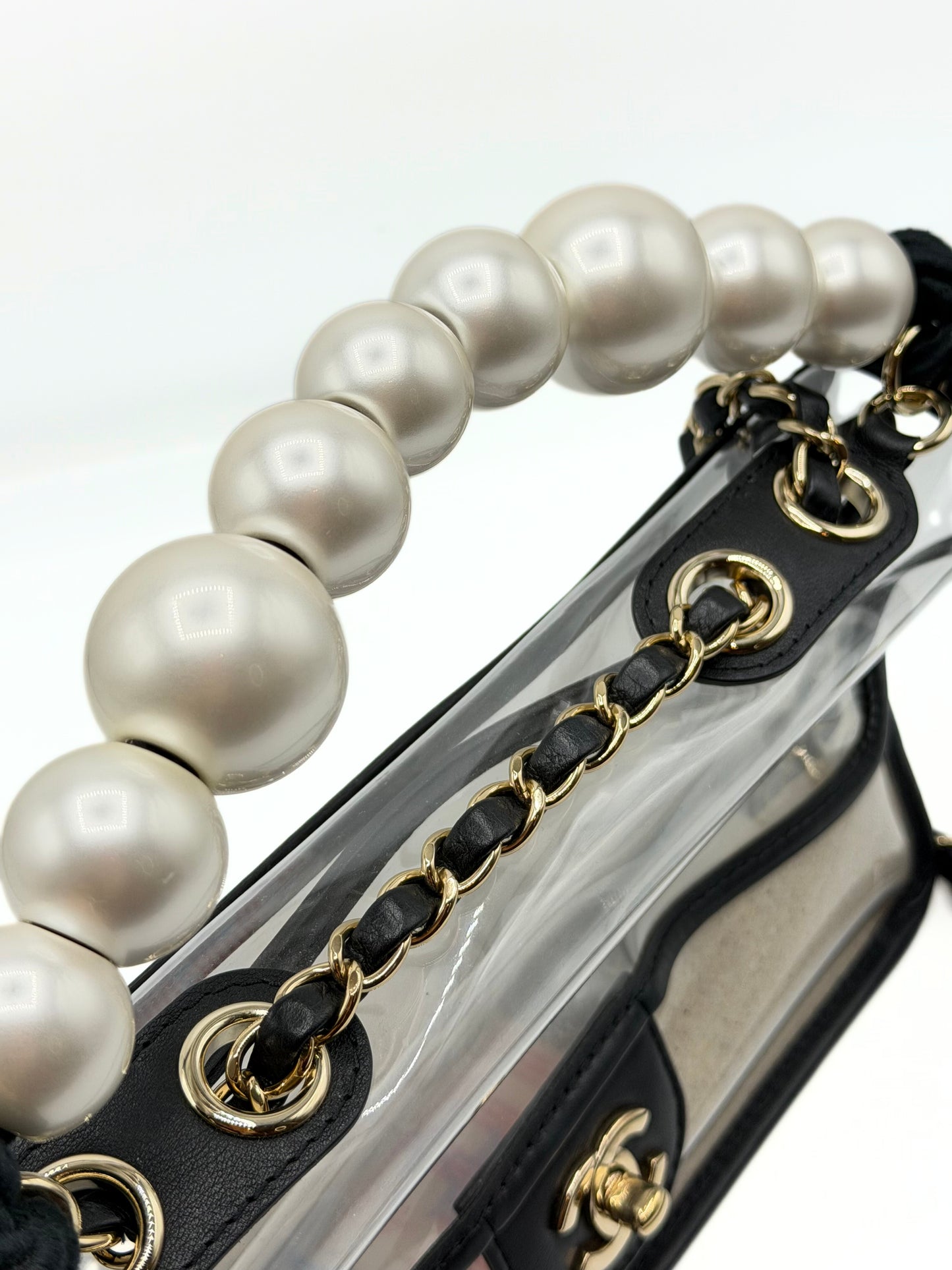 CHANEL | Sand by the Sea Pearl Flap Bag