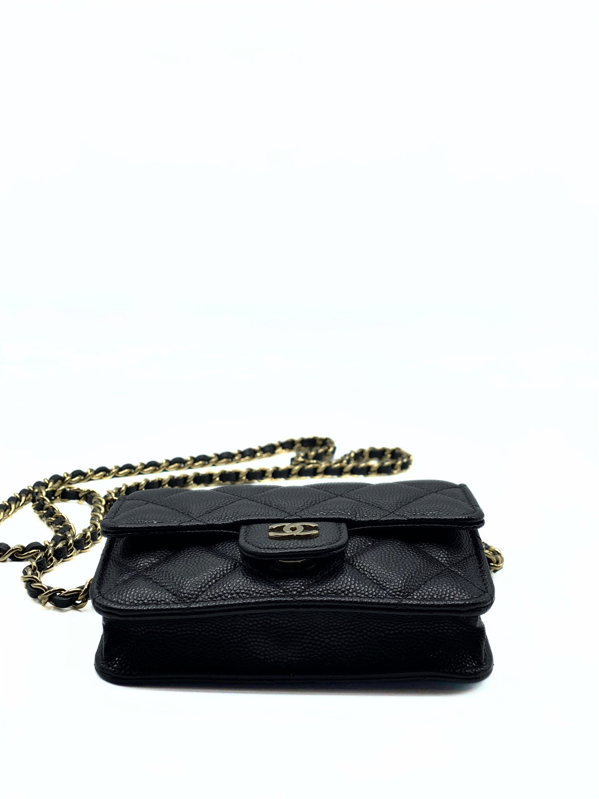 CHANEL | Wallet on Chain Mini Caviar