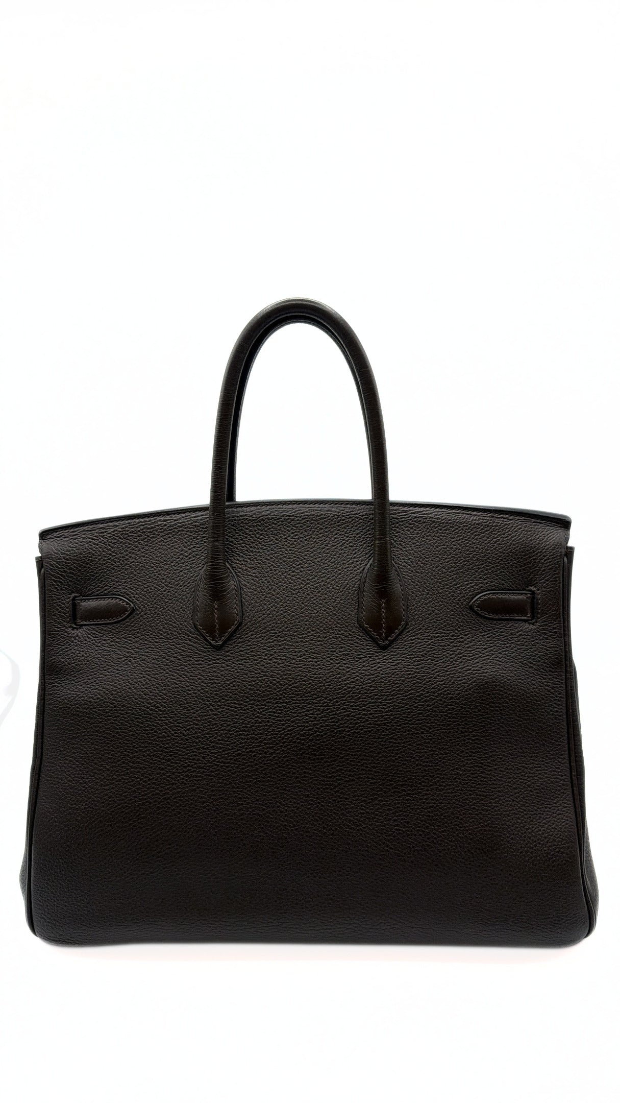 Hermès| Birkin 35 Graphite Clémence Palladium Hardware