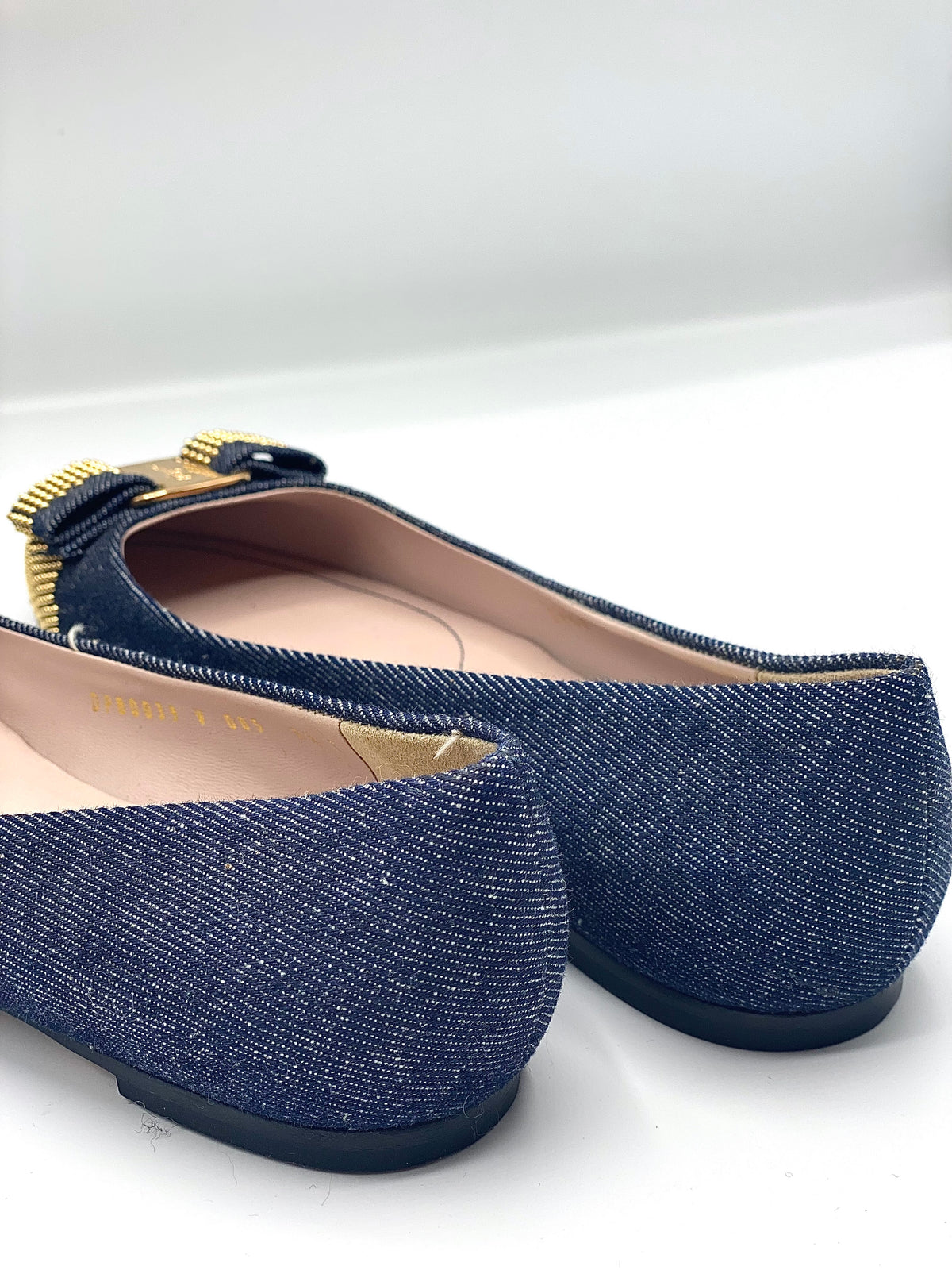 SALVATORE FERRAGAMO | Ballerina Flats Blue Denim