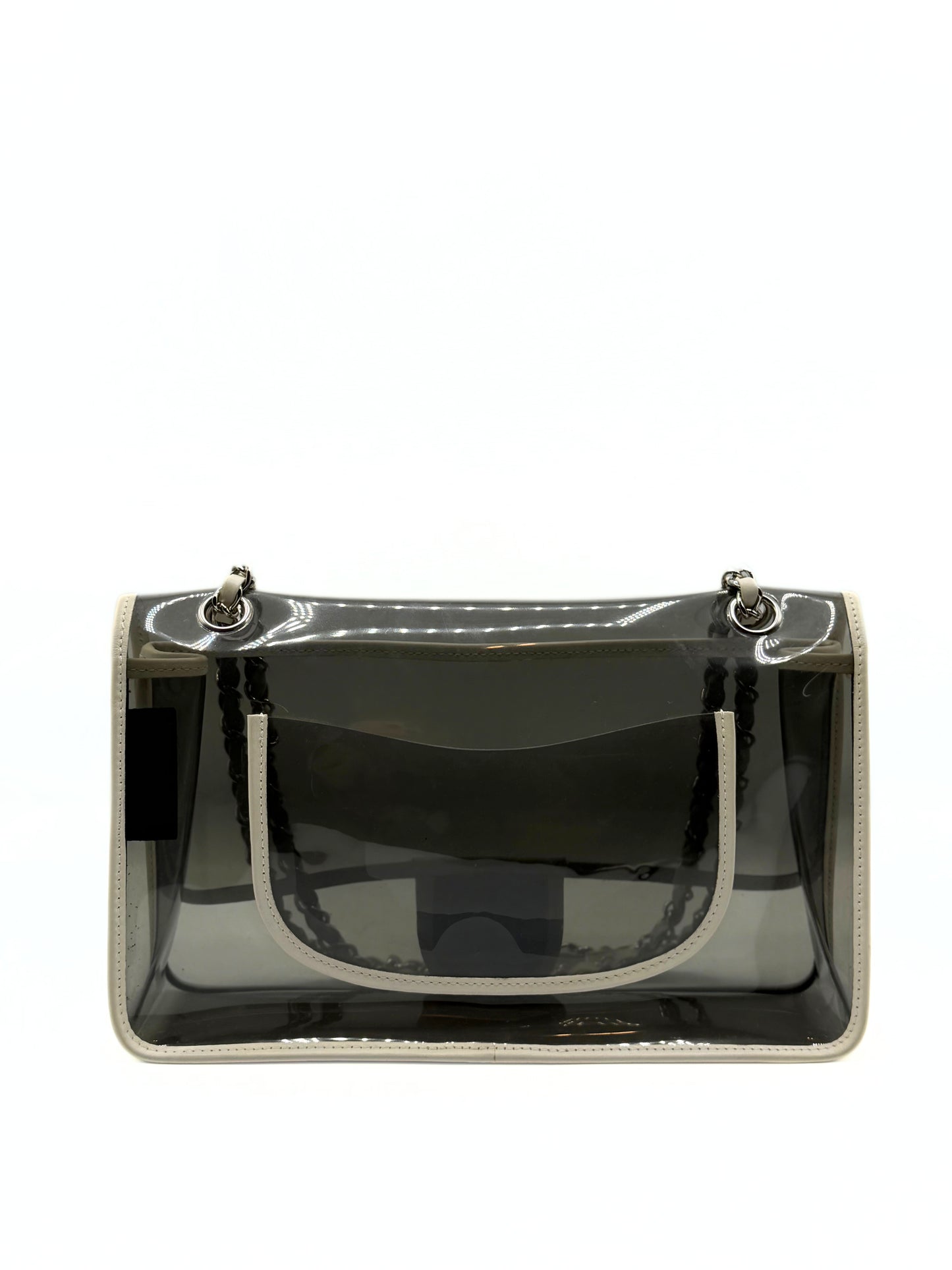 CHANEL| Vintage Heart CC "Naked" Single Flap Bag