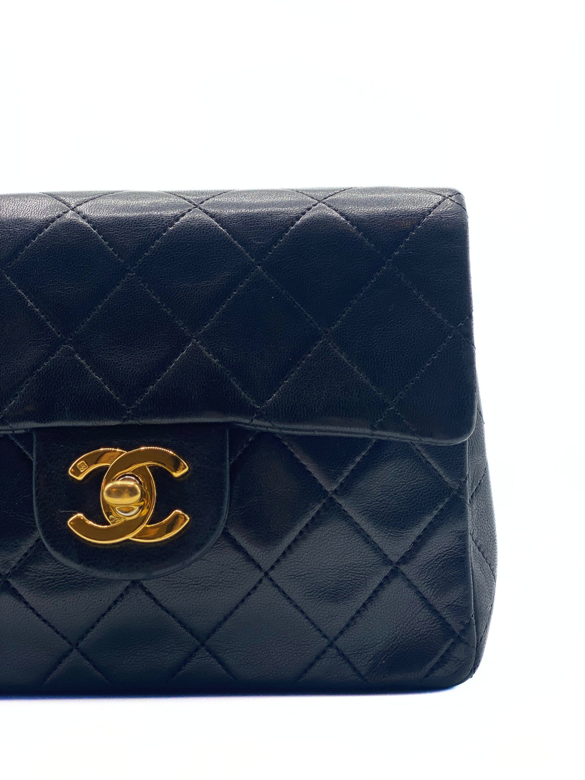 CHANEL | Mini Square Midnight Blu Vintage