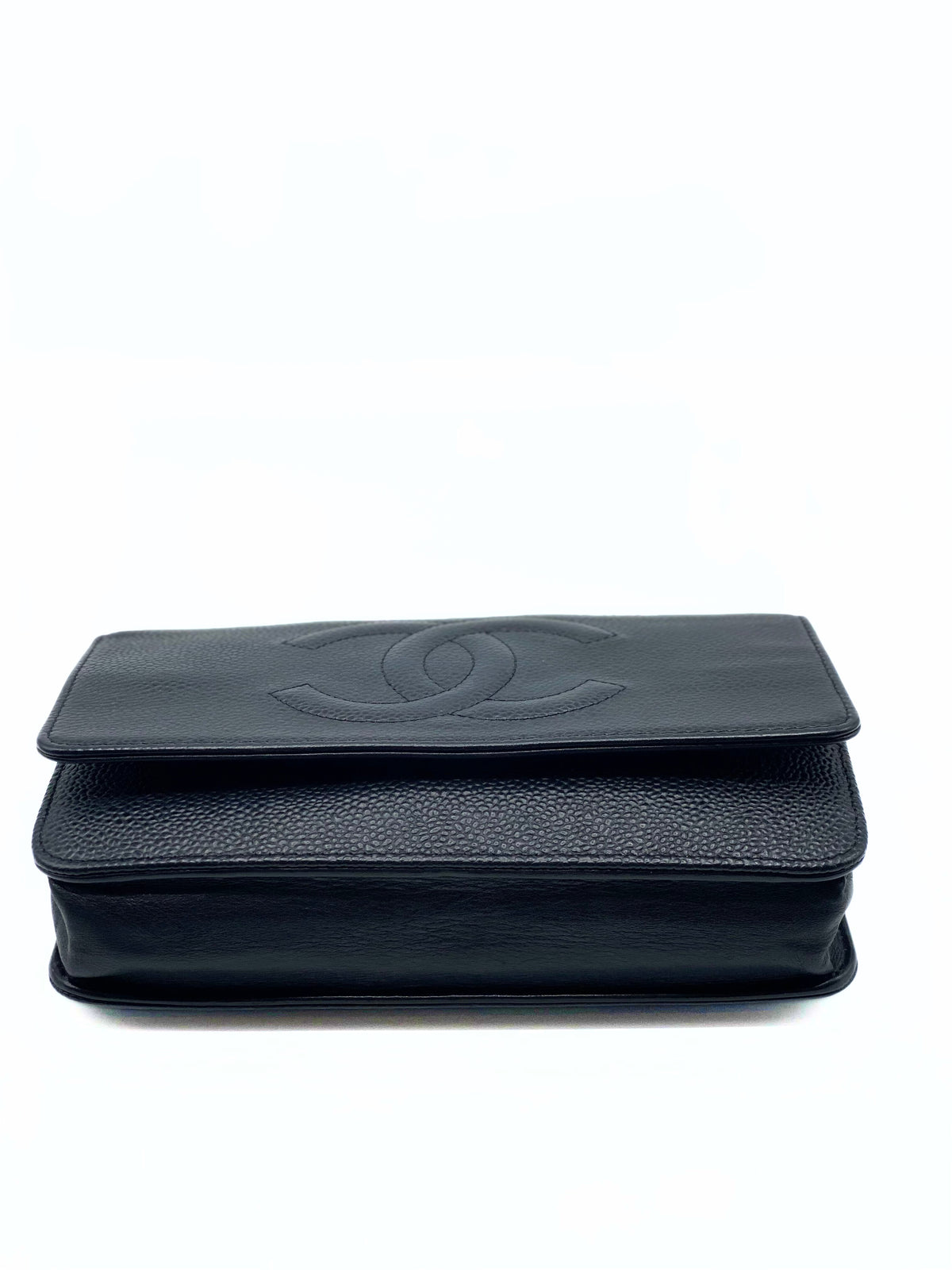 CHANEL | Wallet on Chain Black Caviar