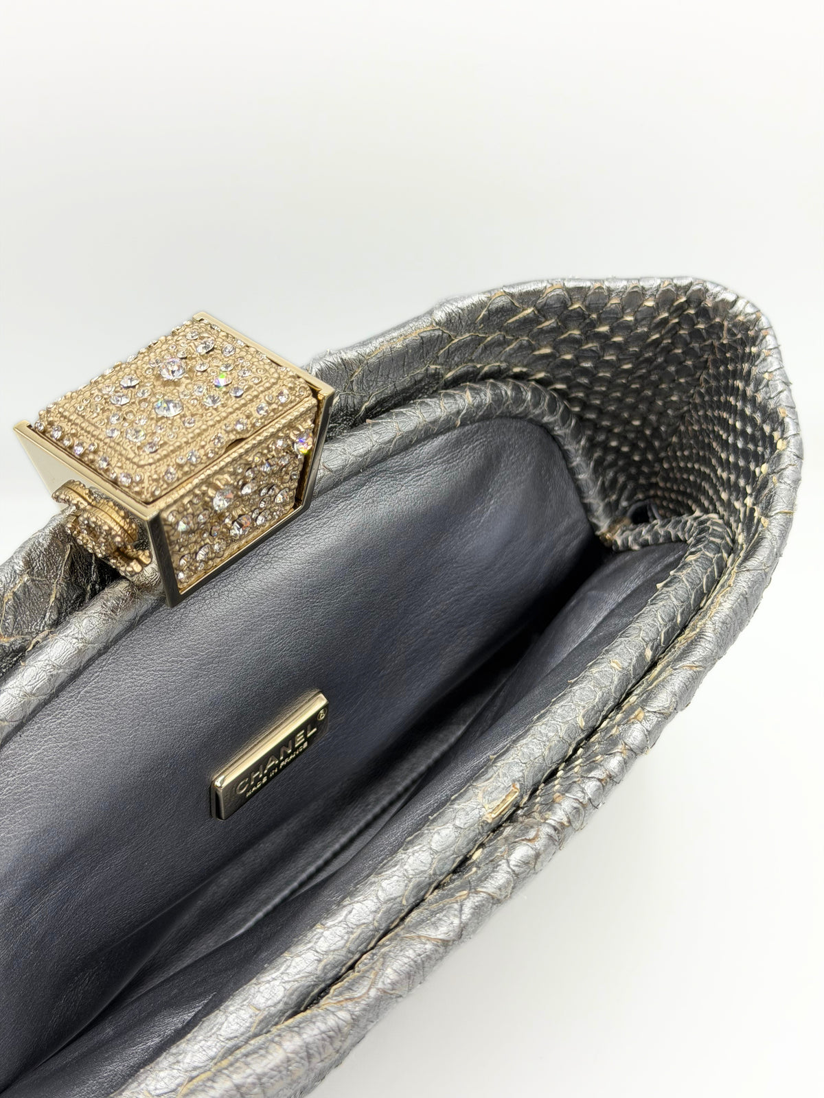 CHANEL | Clutch in Python Leather