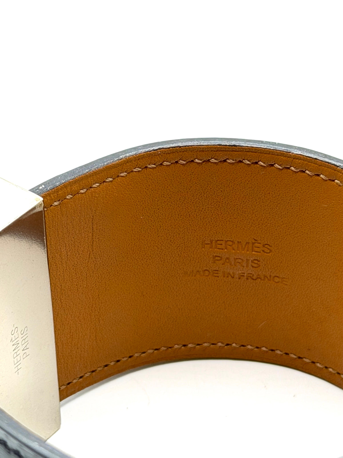 HERMES | Collier De Chien Black Bracelet