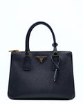 PRADA | Galleria Medium Black in Saffiano