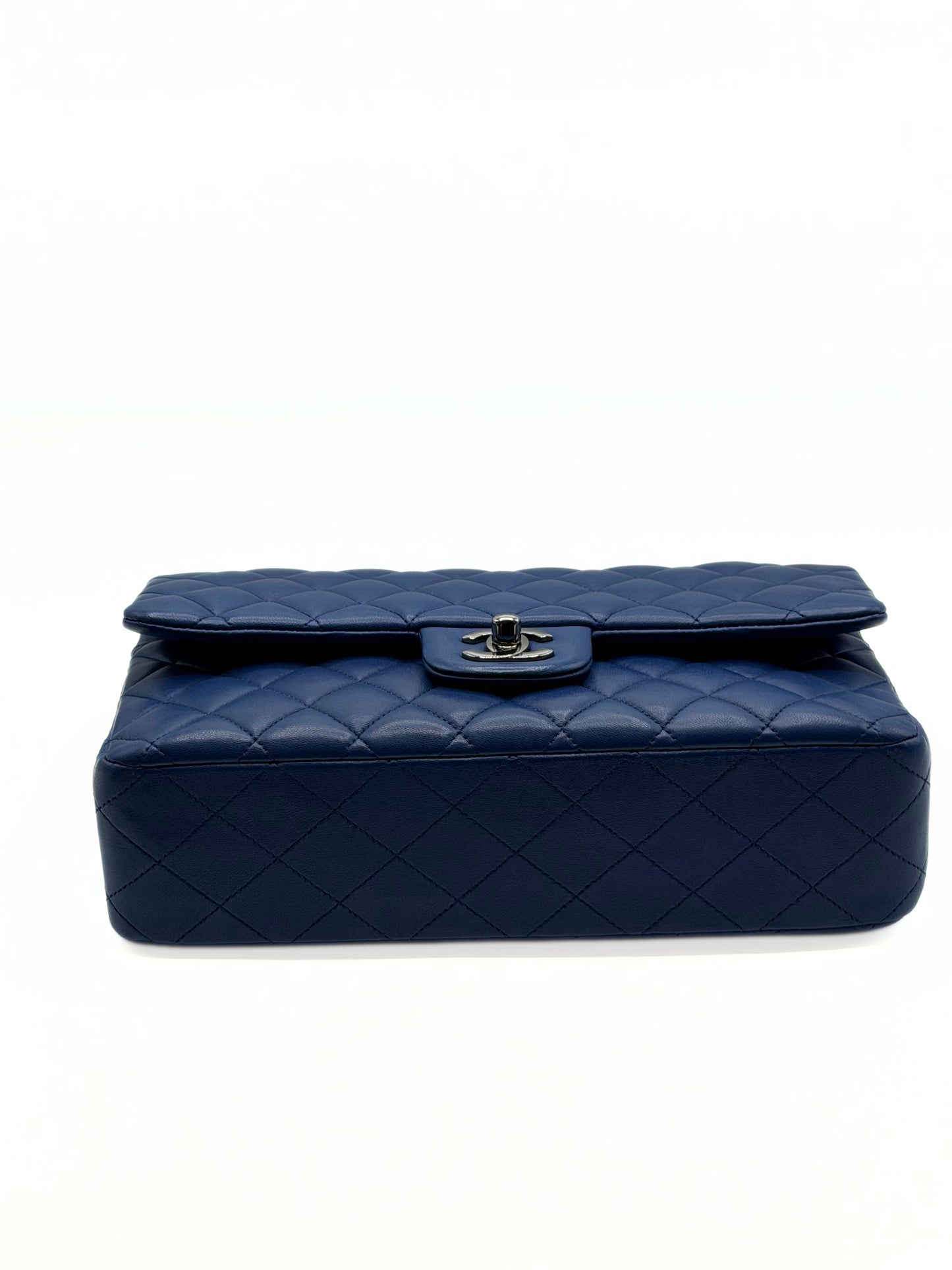 CHANEL | Classic Medium Double Flap Navy Blue