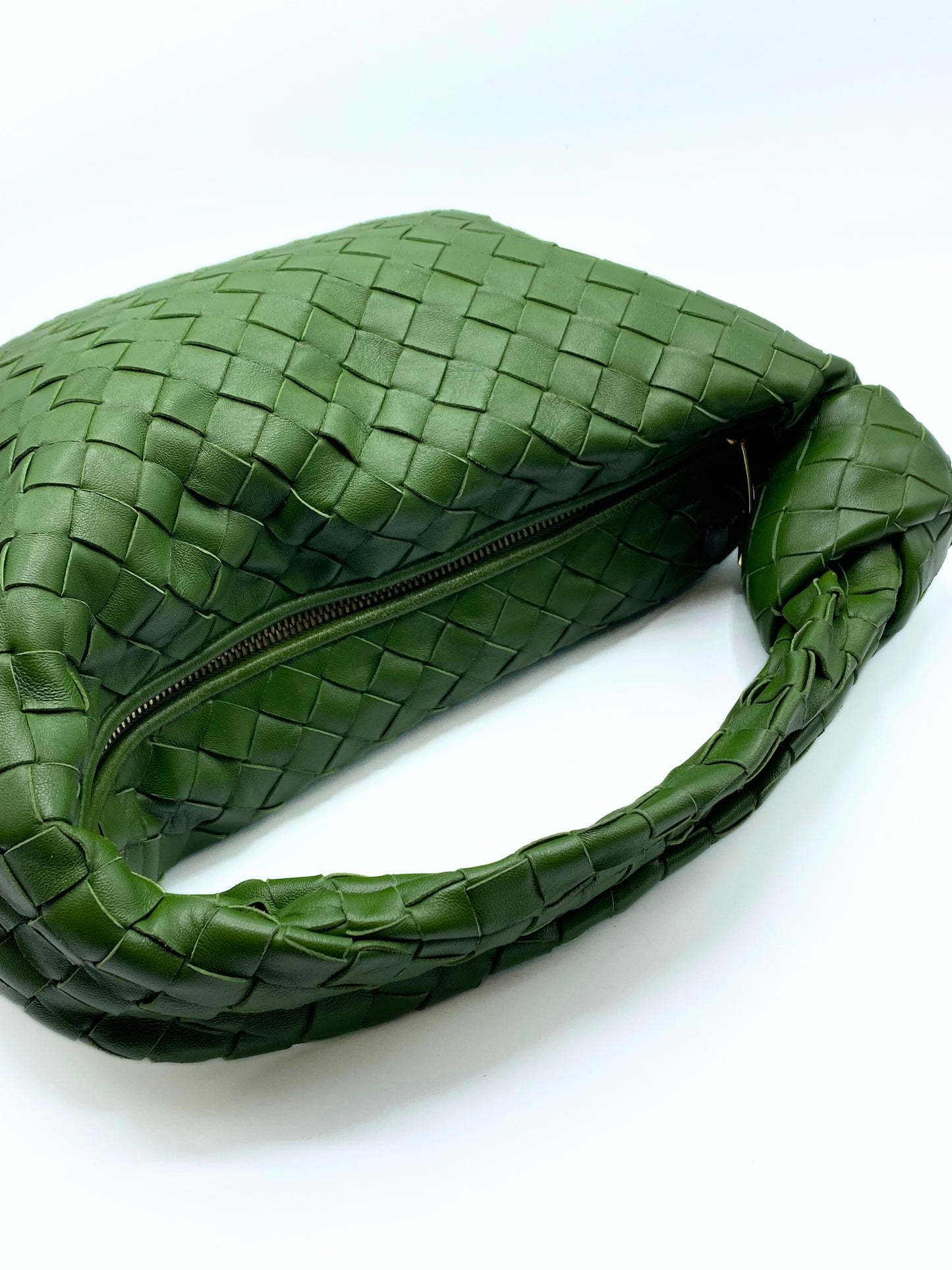 BOTTEGA VENETA | Green Jodie Shoulder Bag