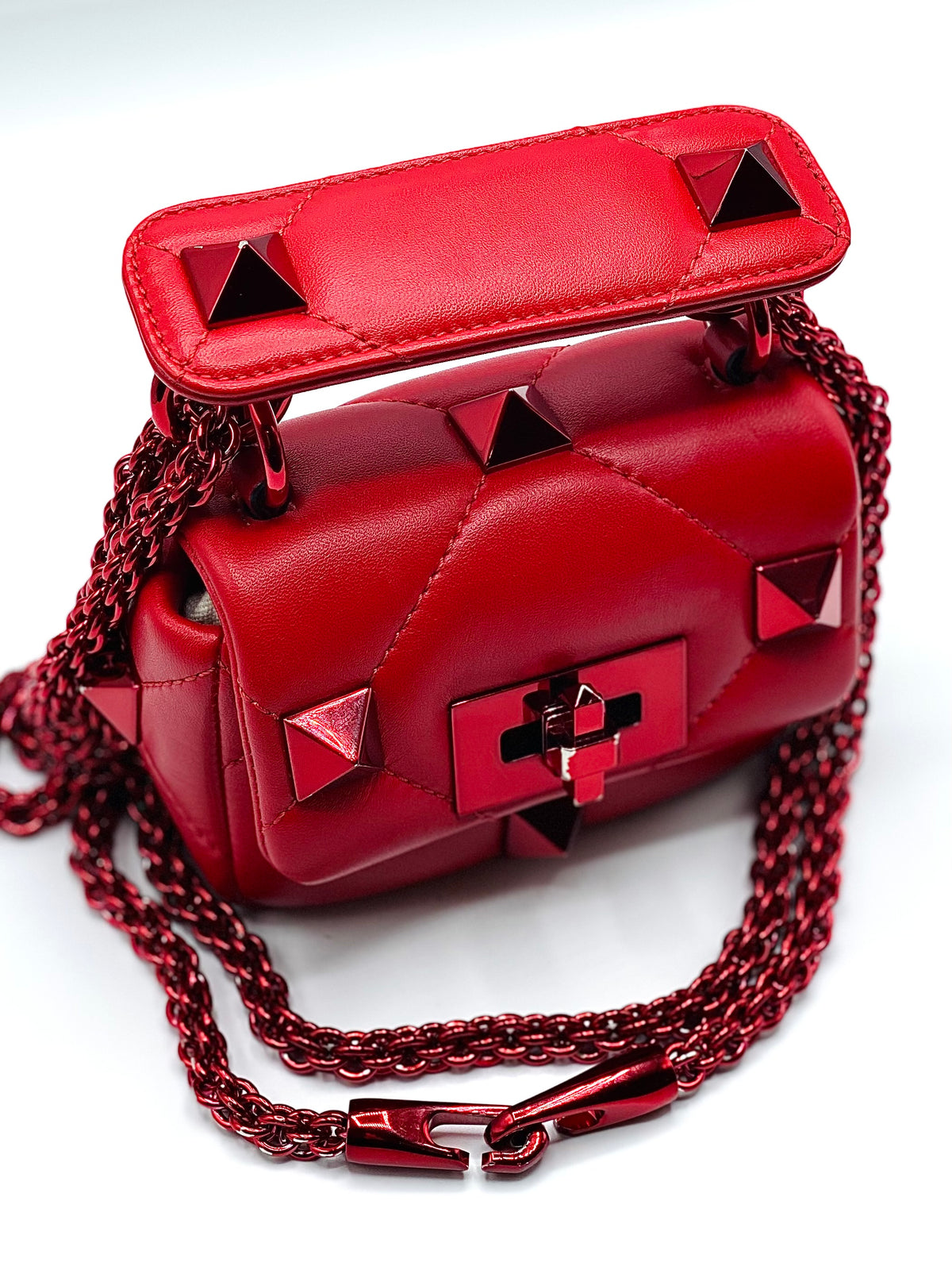 VALENTINO |  Roman Stud Mini Chain Bag