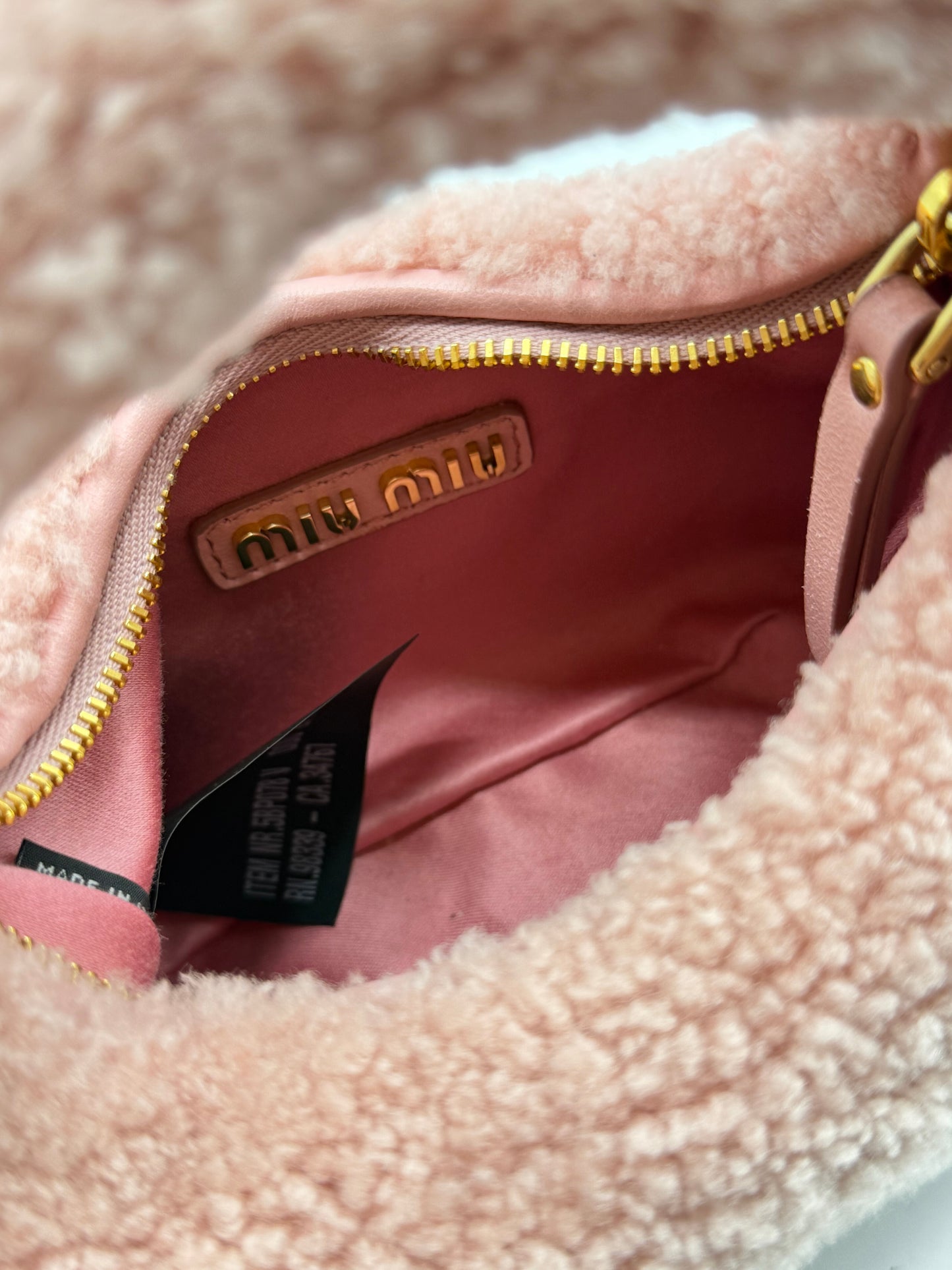 MIU MIU | Wander Mini Bag in Pink Montone
