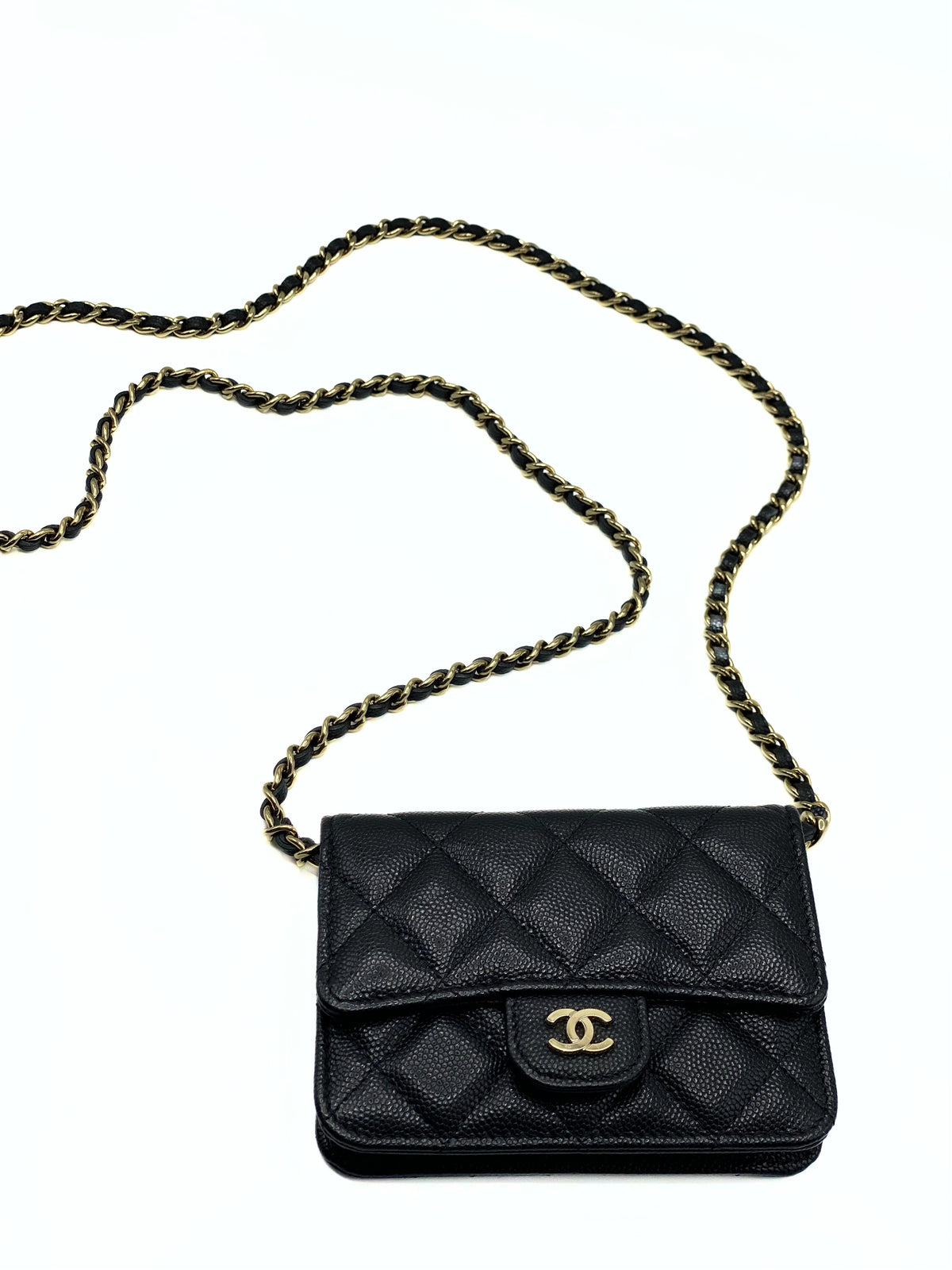 CHANEL | Wallet on Chain Mini Caviar