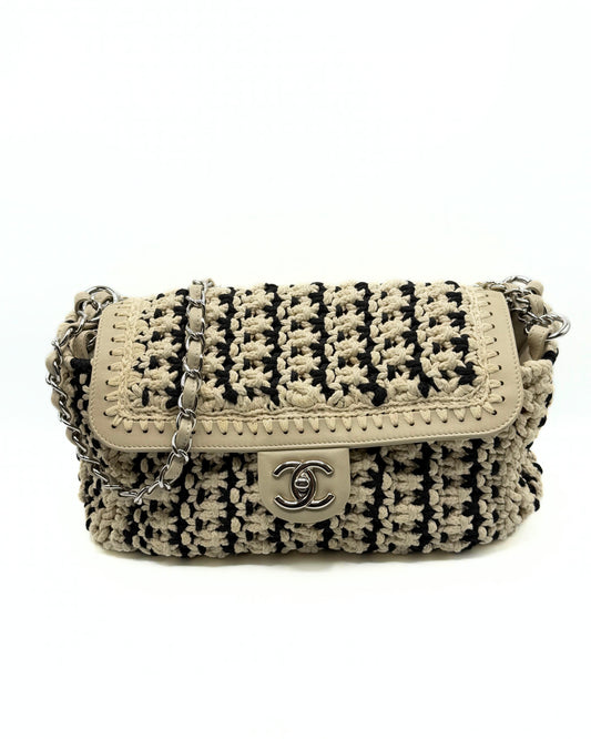 CHANEL |  Accordion Crochet Bag