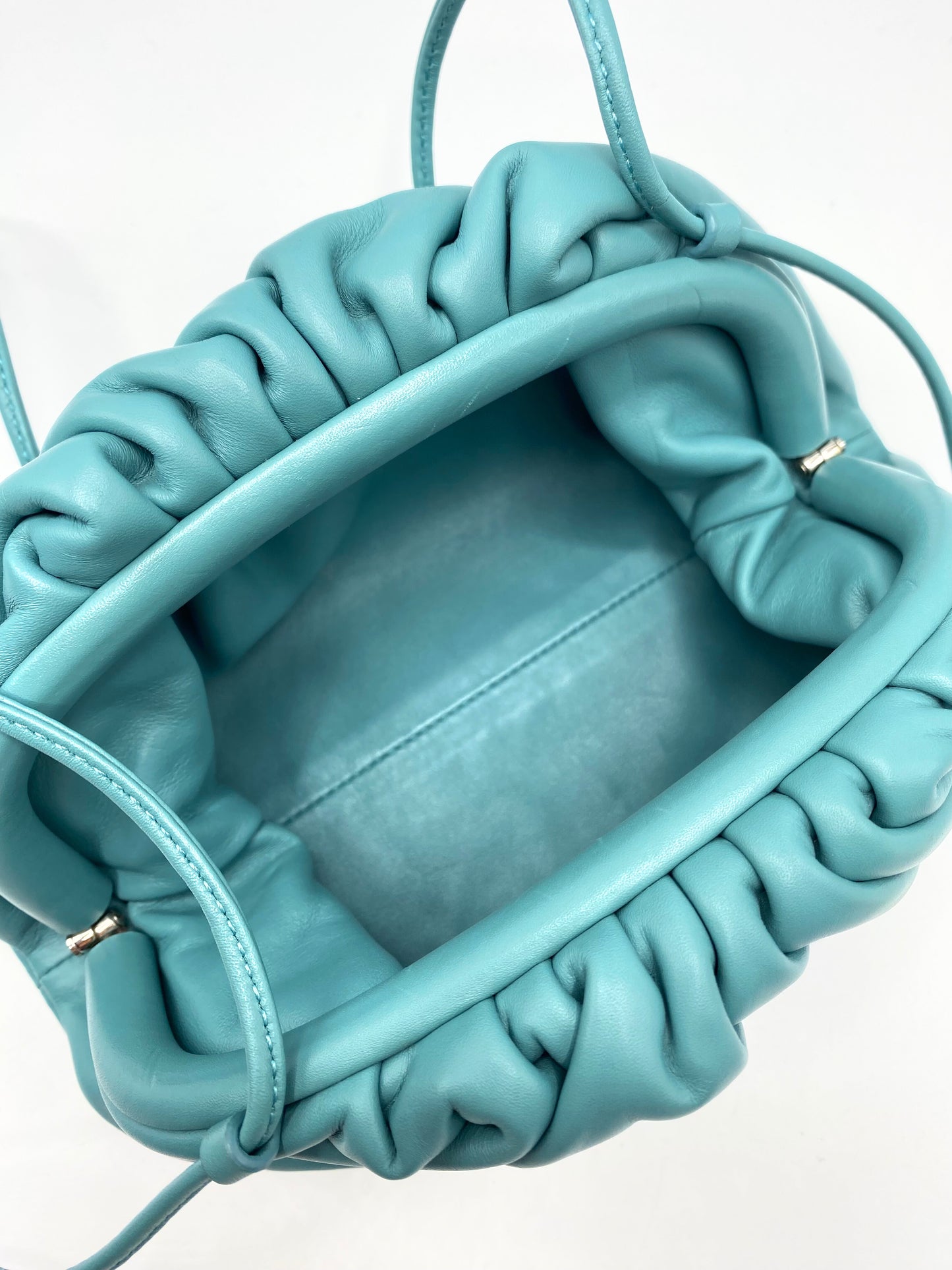 BOTTEGA VENETA | Mini Pouch Turquoise