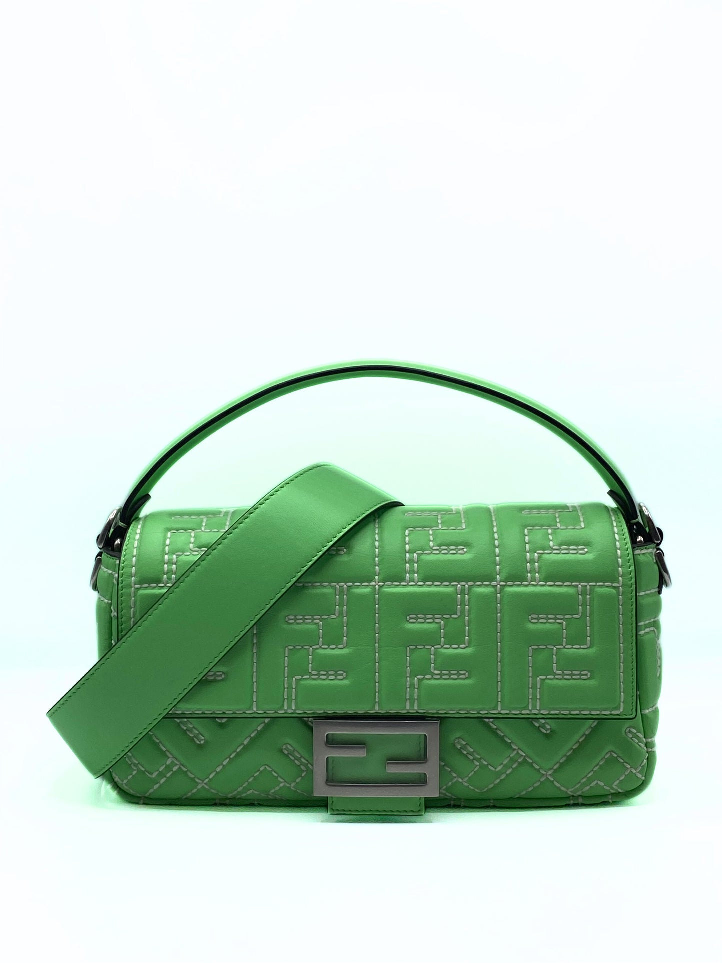 FENDI | Baguette Lime Green
