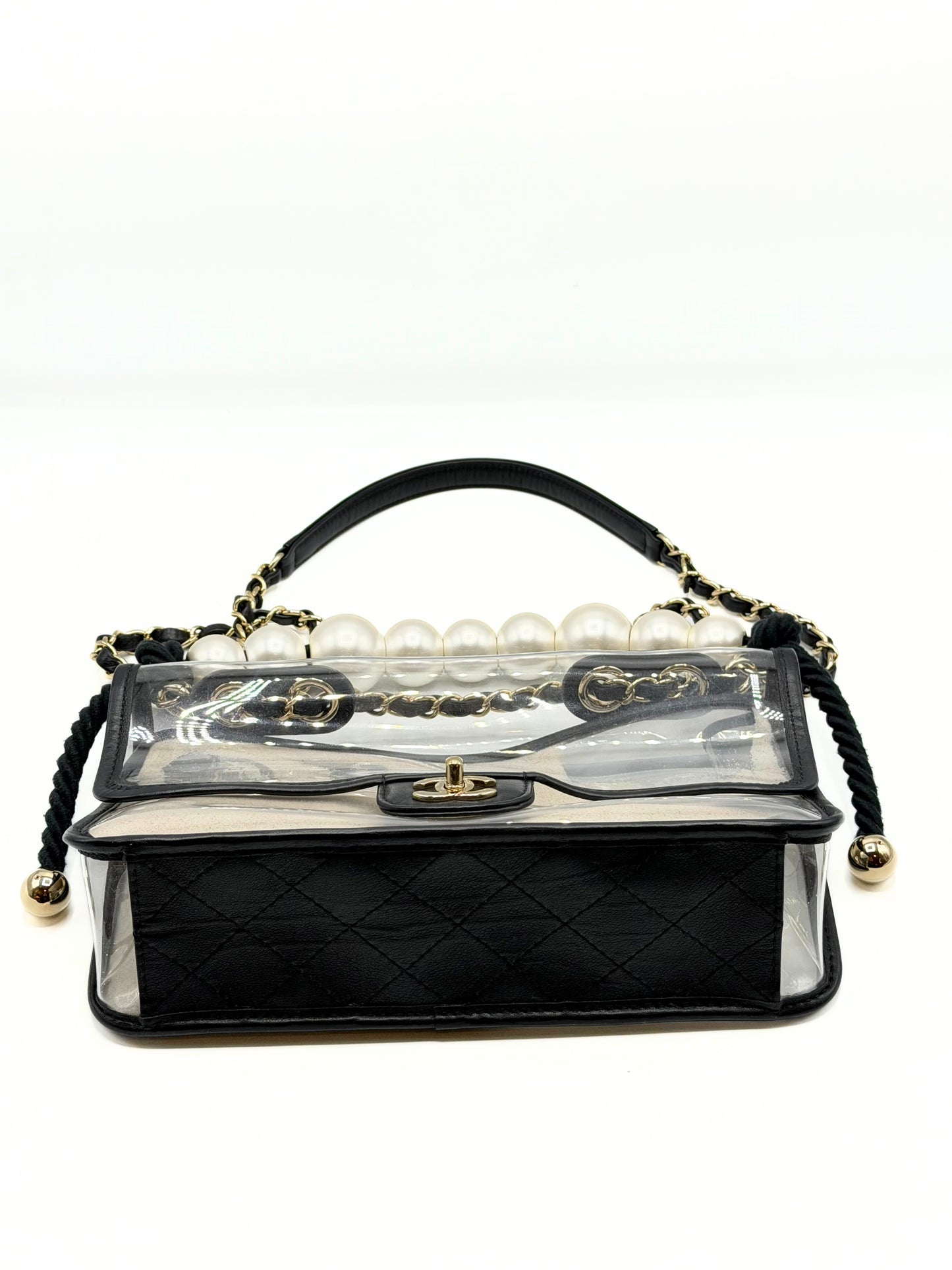 CHANEL | Sand by the Sea Pearl Flap Bag