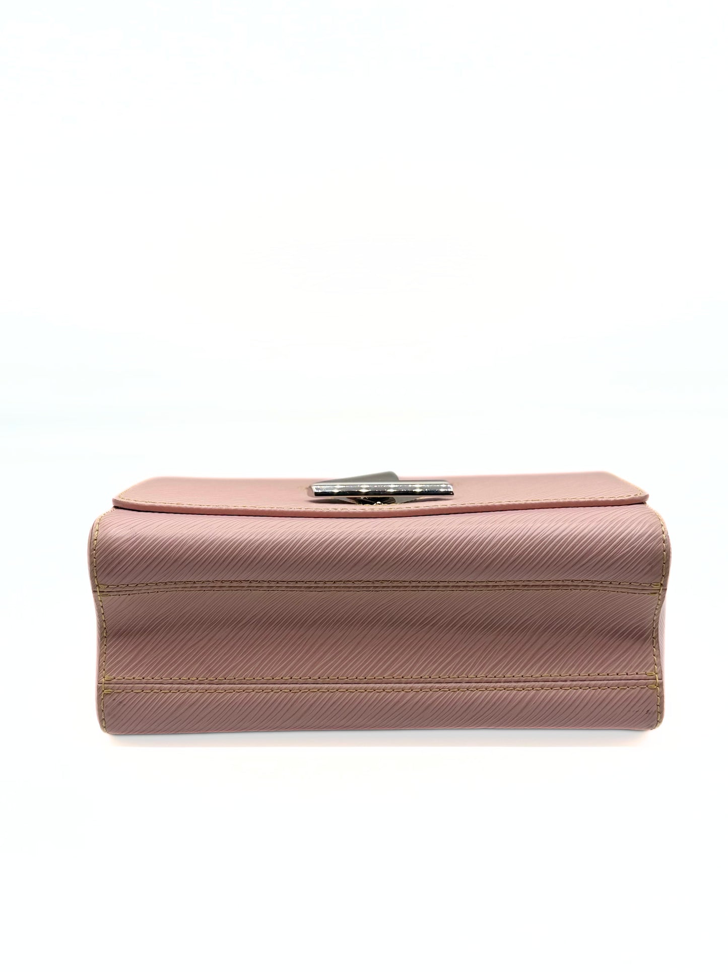 LOUIS VUITTON | Pink Epi Leather Twist MM Shoulder Bag