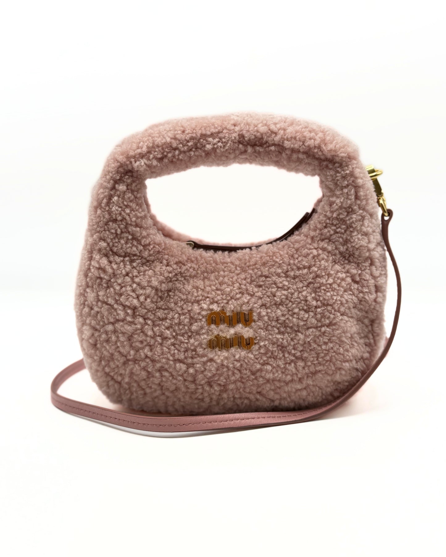 MIU MIU | Wander Mini Bag in Pink Montone