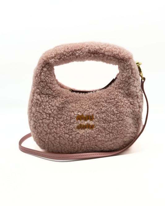 MIU MIU | Wander Mini Bag in Pink Montone