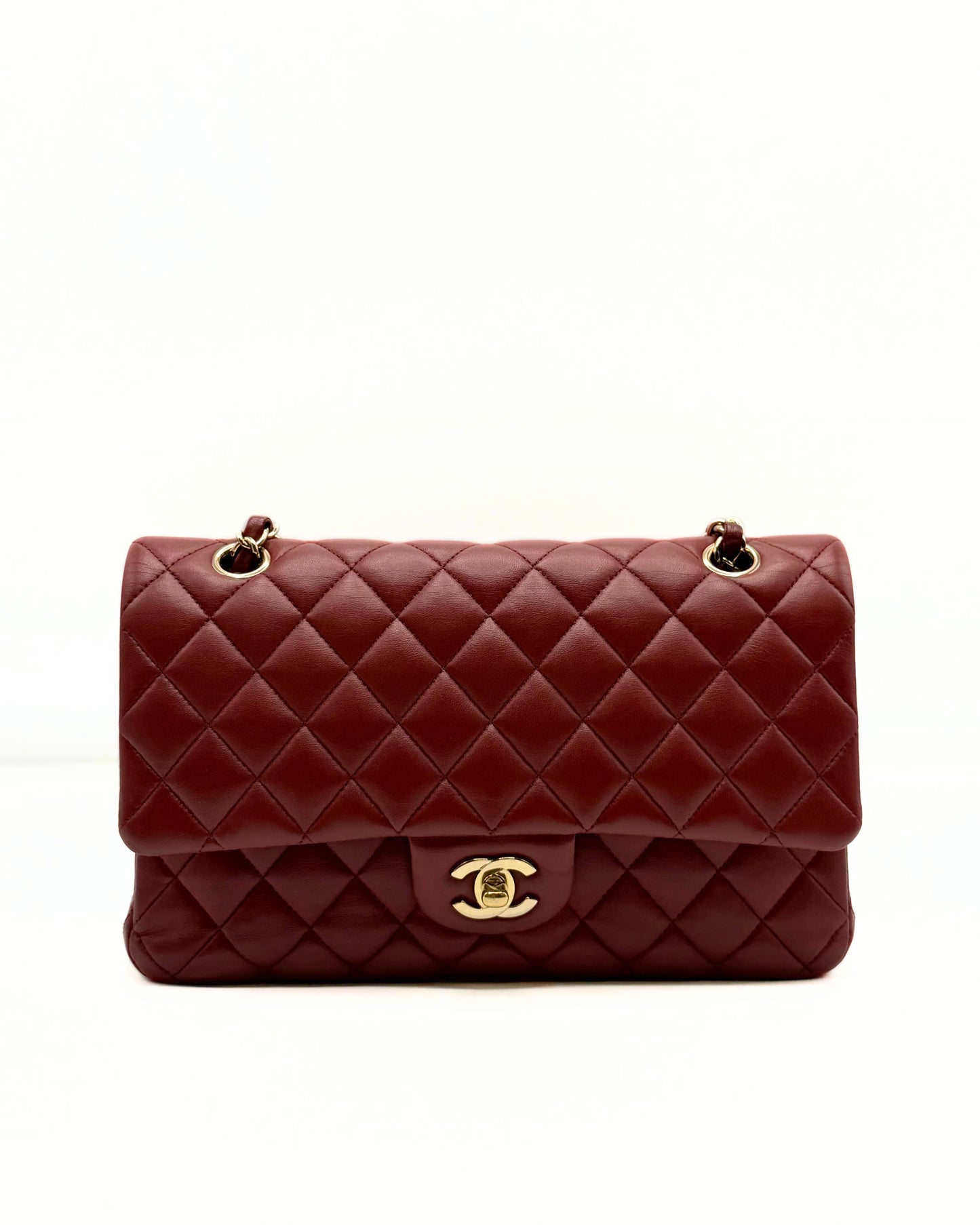 CHANEL | Classic Medium Double Flap Burgundy
