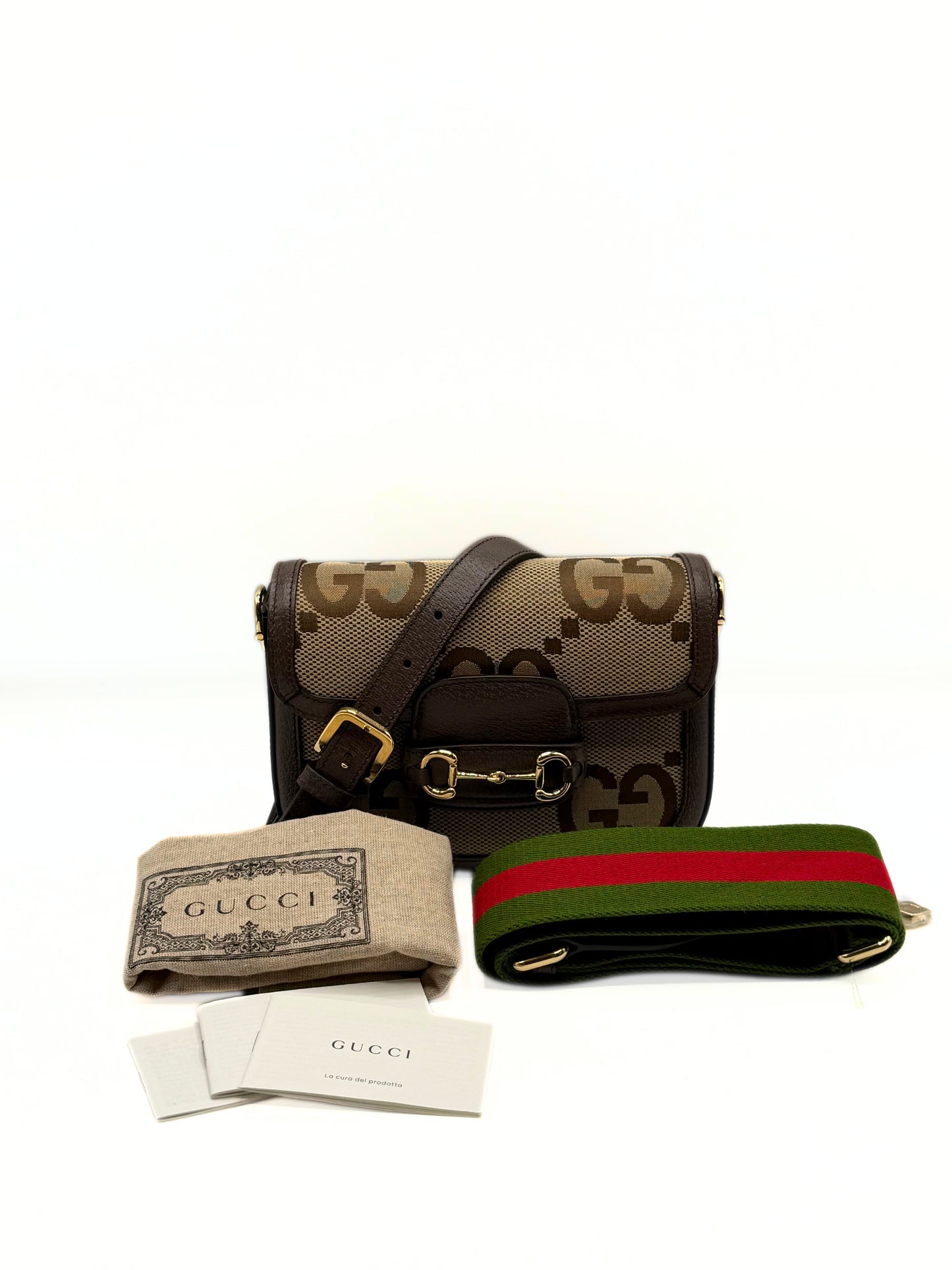 GUCCI | Horsebit 1955 Jumbo GG Mini Bag