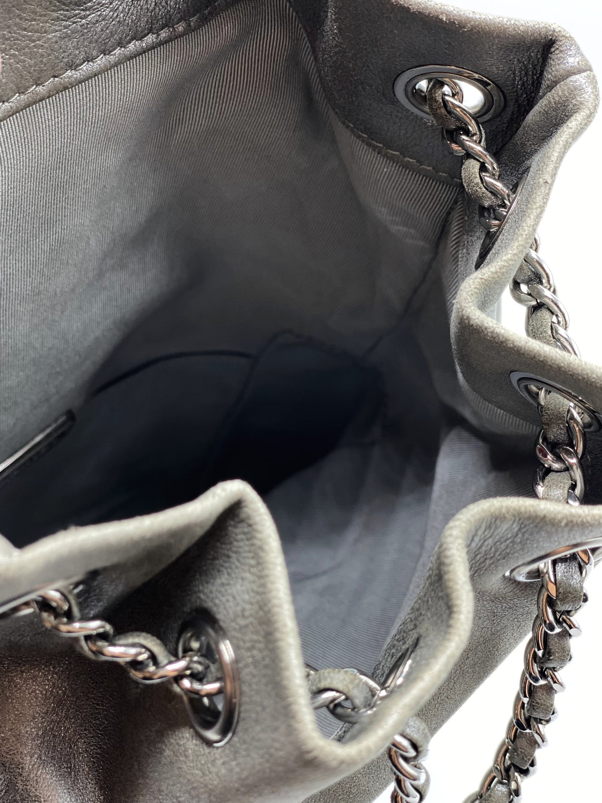 CHANEL | In Seoul Silver Backpack