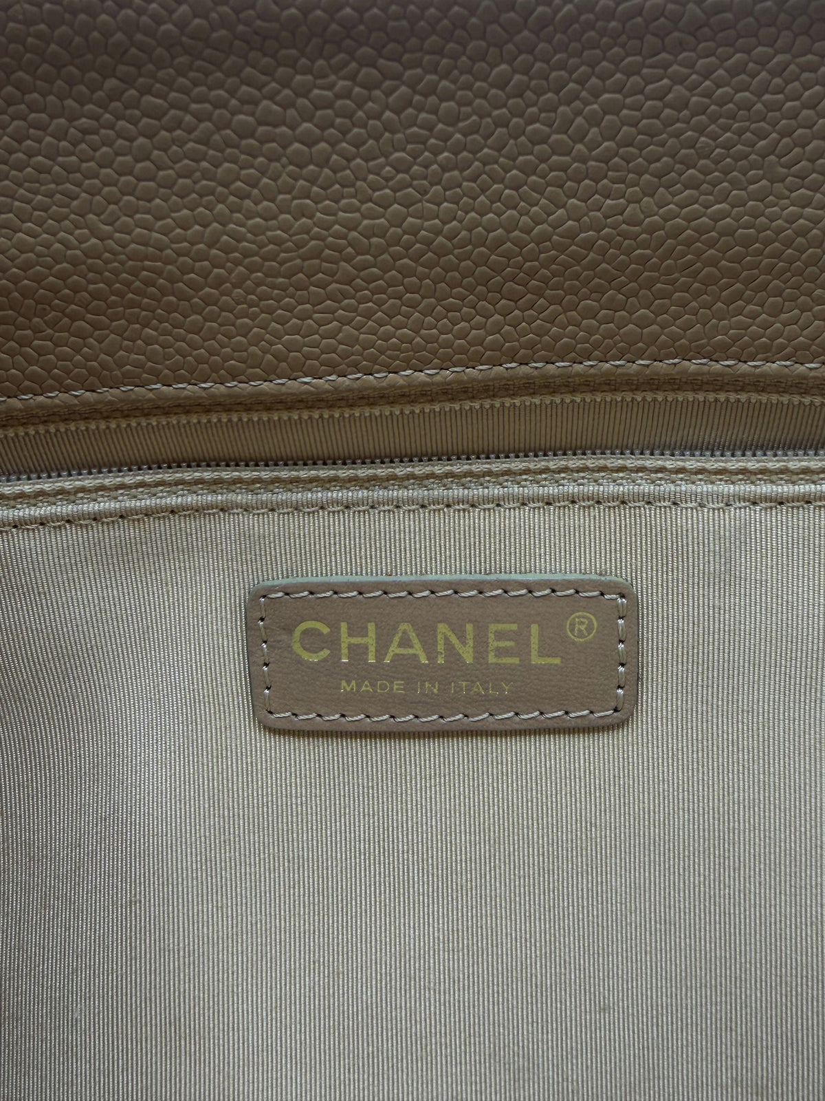 CHANEL | Grand Shopping Tote Bag Senape Vintage