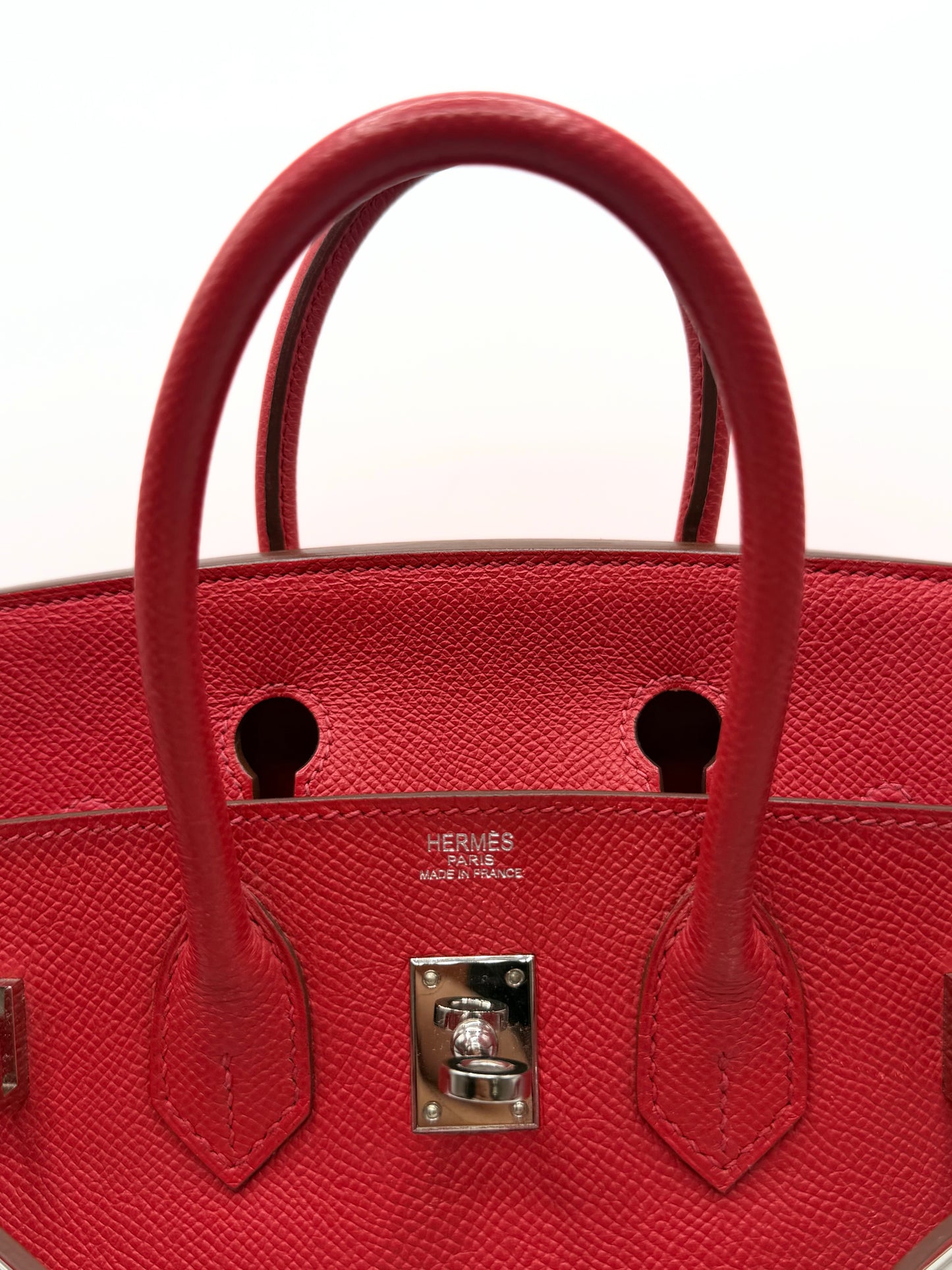 HERMES | Birkin 25 Red Epson Leather