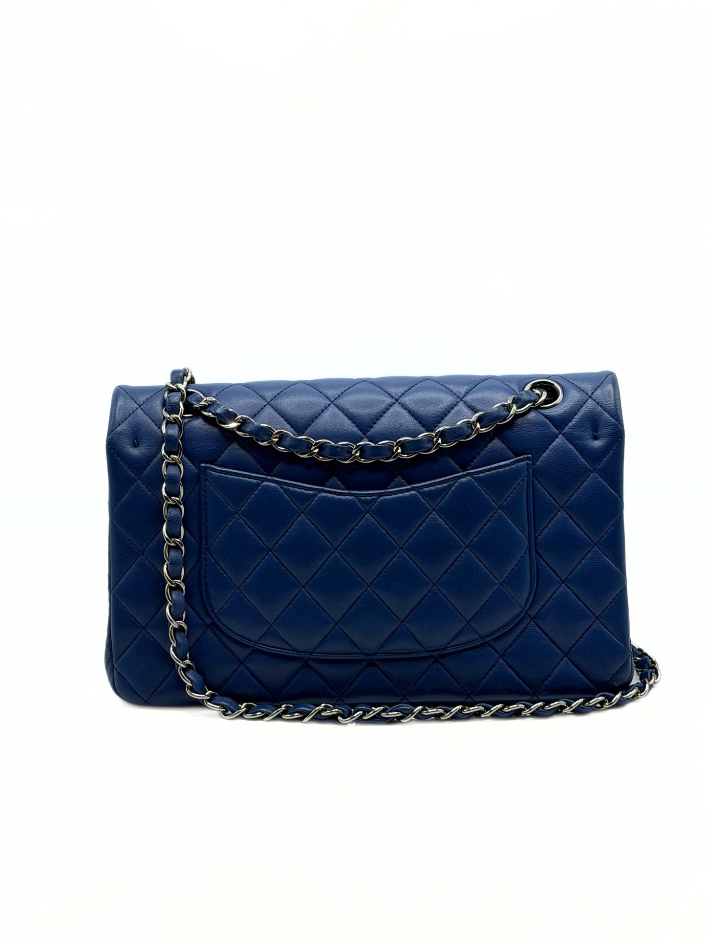 CHANEL | Classic Medium Double Flap Navy Blue