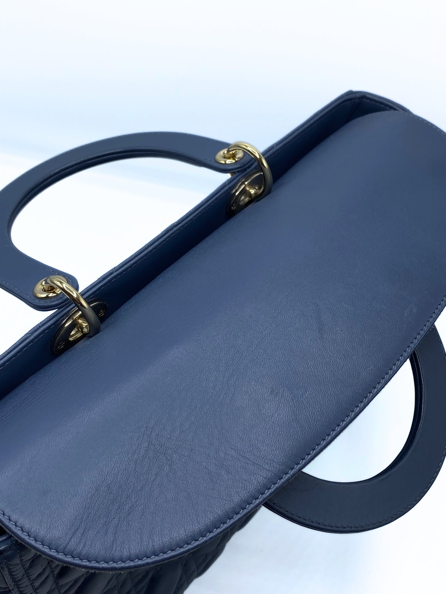 DIOR | Lady Dior Large Blue