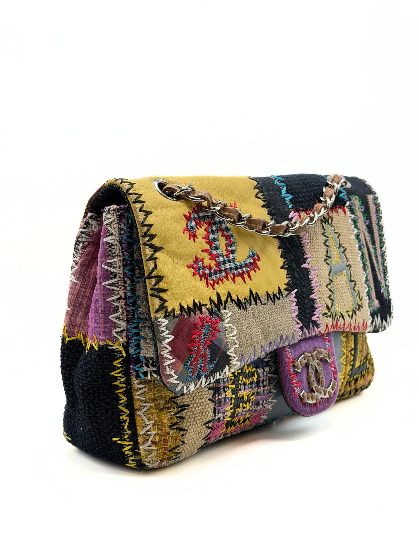 CHANEL |  Patchwork Jumbo Classic Flap Bag