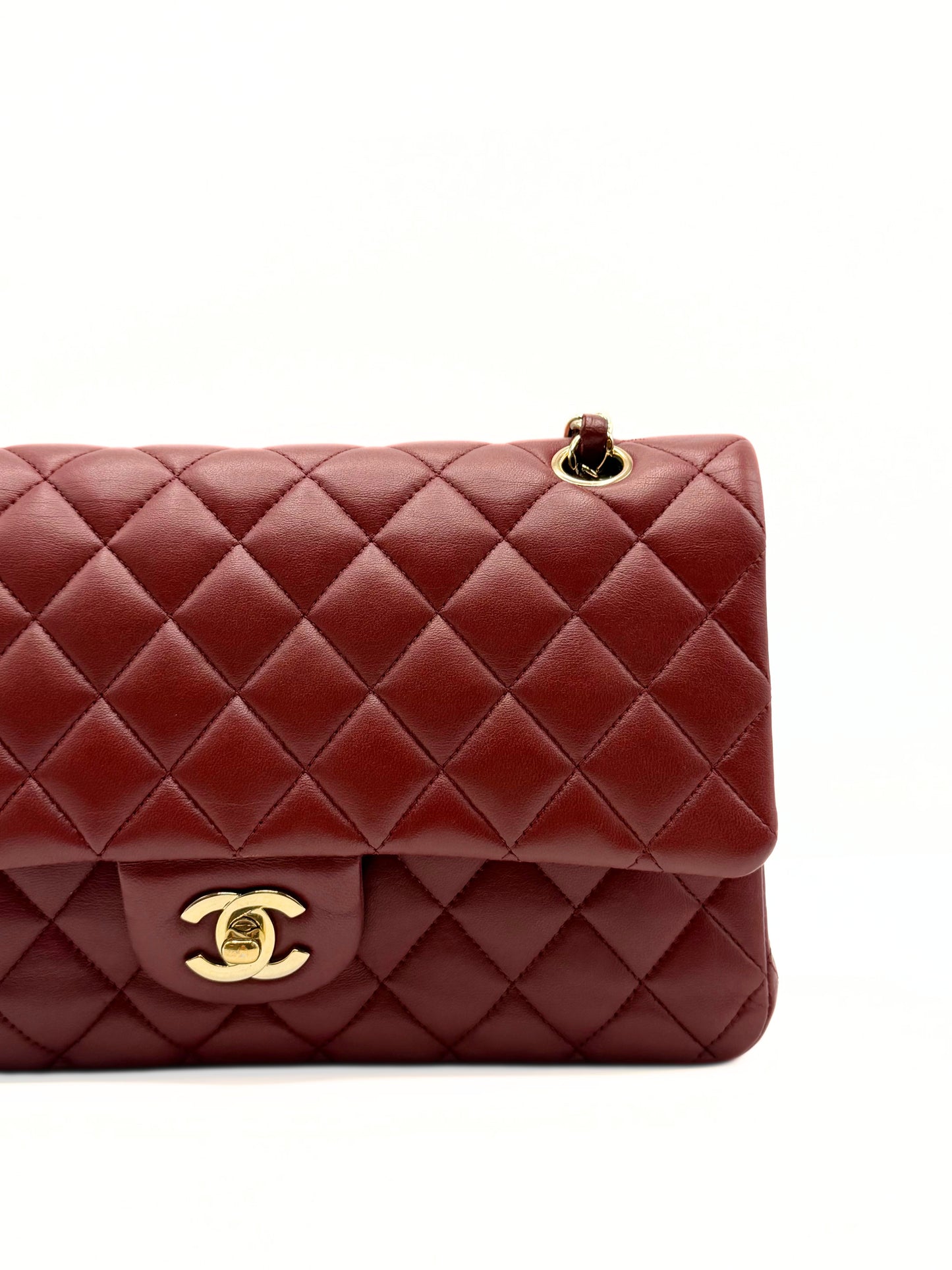 CHANEL | Classic Medium Double Flap Burgundy