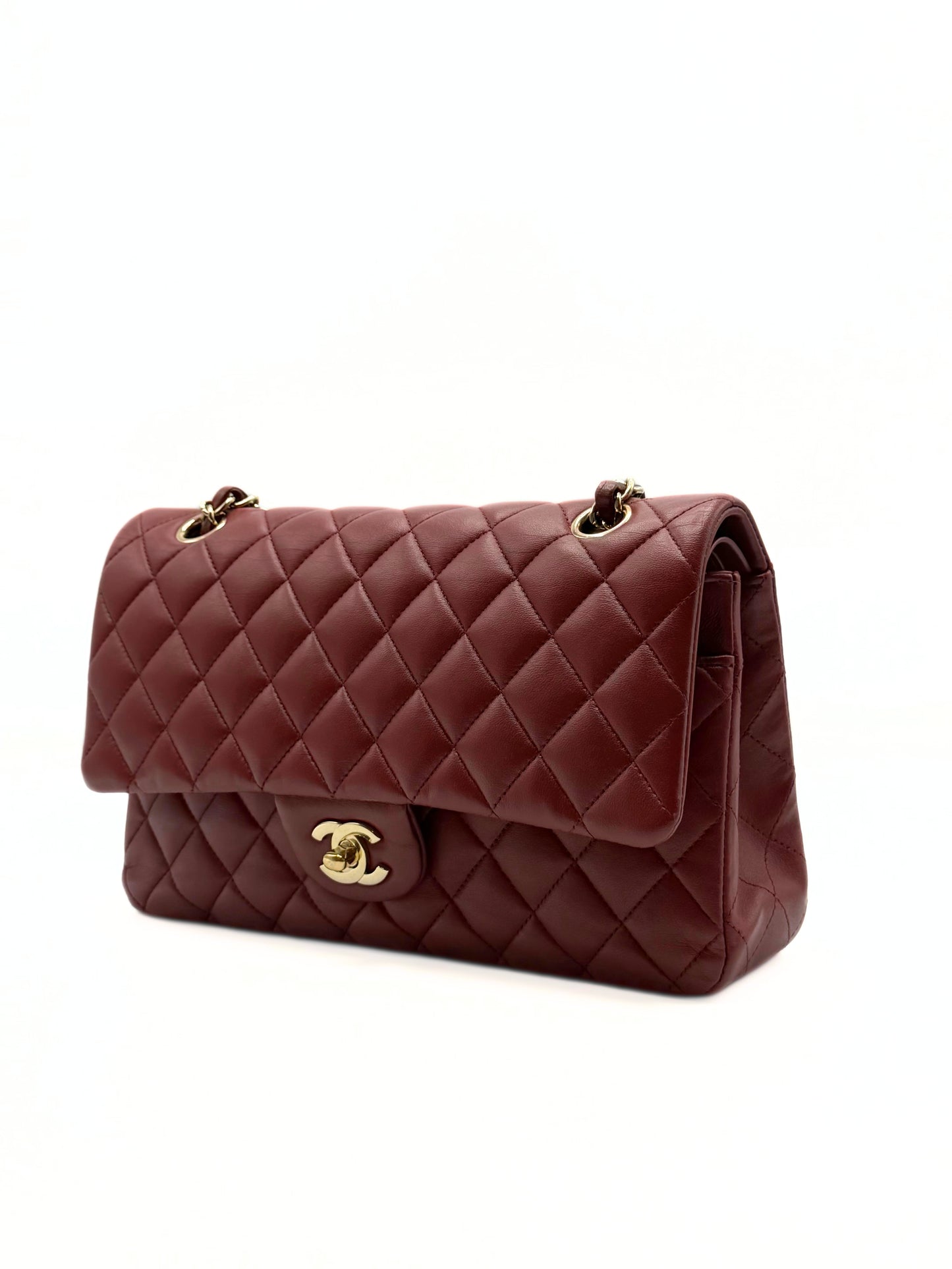CHANEL | Classic Medium Double Flap Burgundy