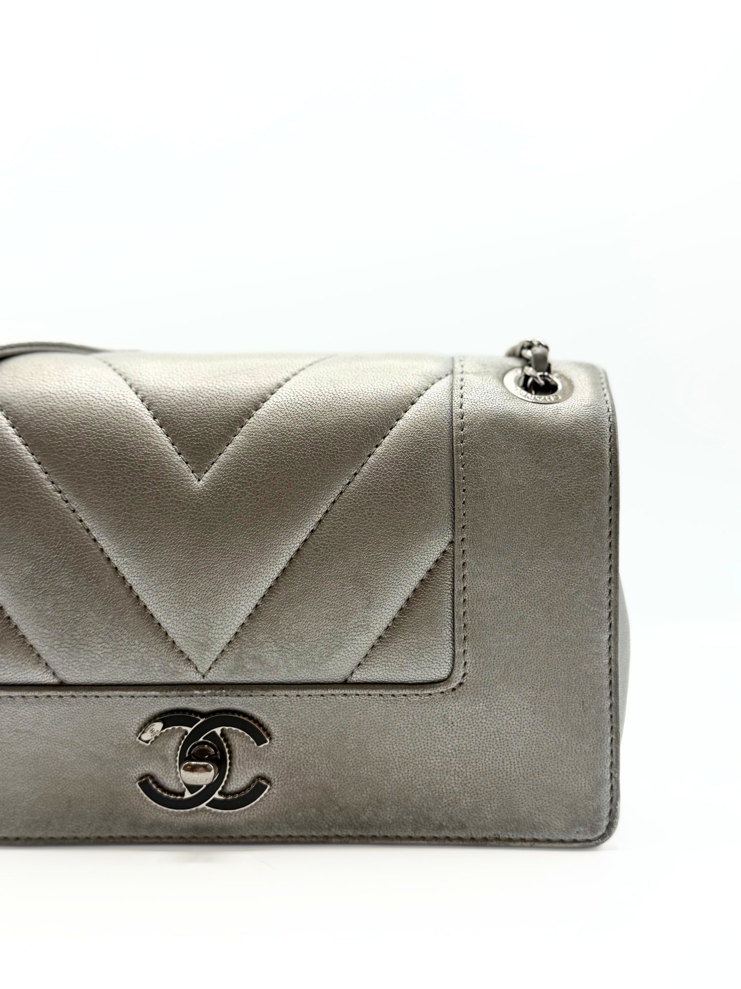 CHANEL | Mademoiselle Chevron Flap Bag